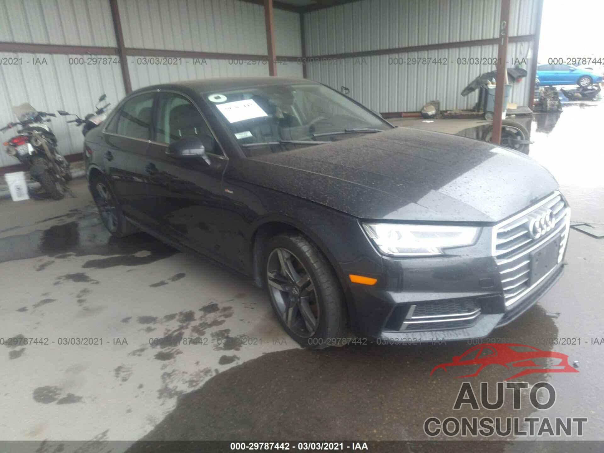 AUDI A4 2017 - WAULNAF48HN013136