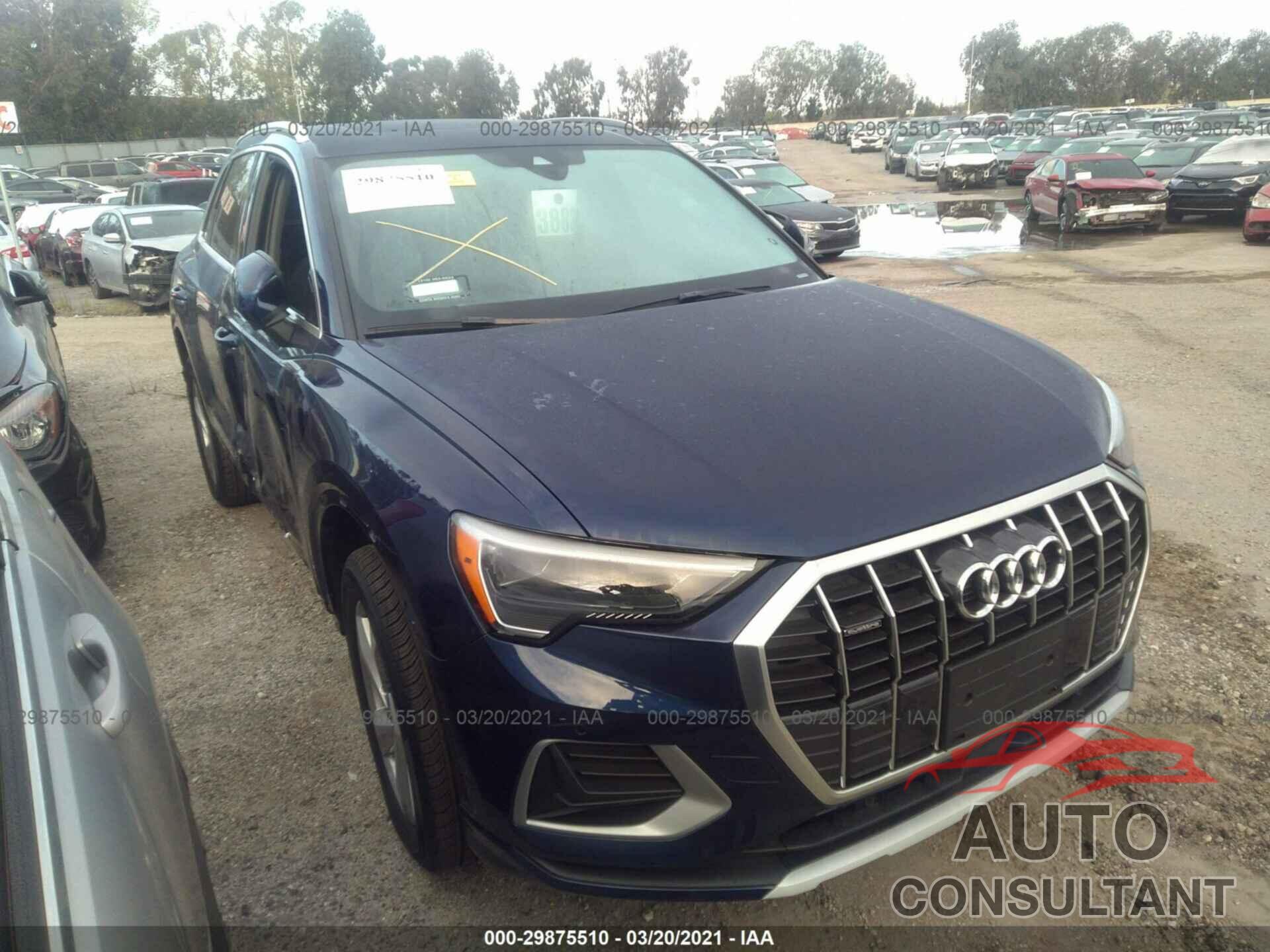 AUDI Q3 2021 - WA1AUCF34M1070672