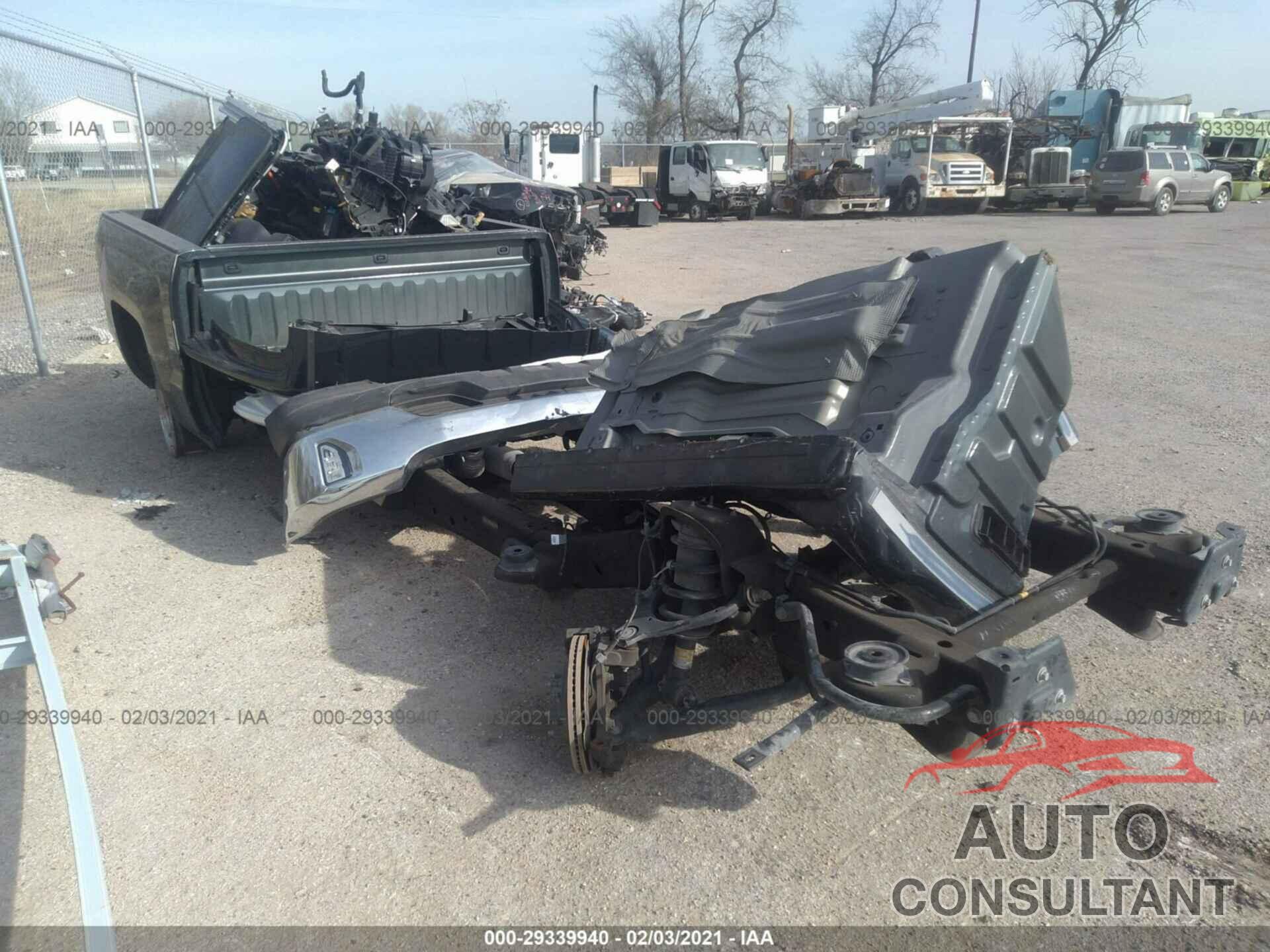 CHEVROLET SILVERADO 1500 2017 - 3GCPCREC3HG234038