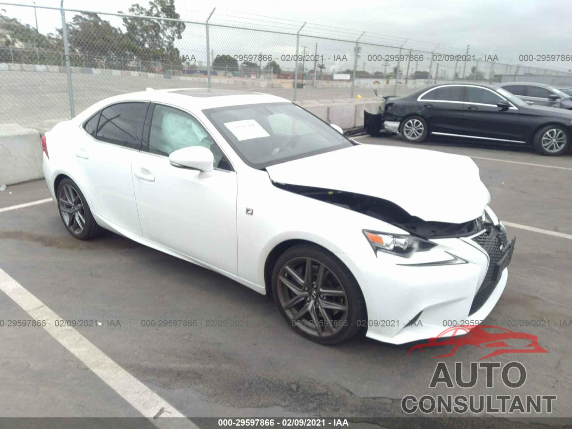 LEXUS IS 200T 2016 - JTHBA1D21G5021913