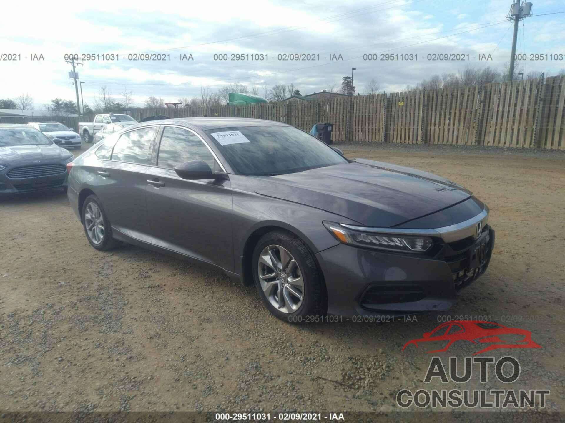 HONDA ACCORD SEDAN 2019 - 1HGCV1F18KA110152