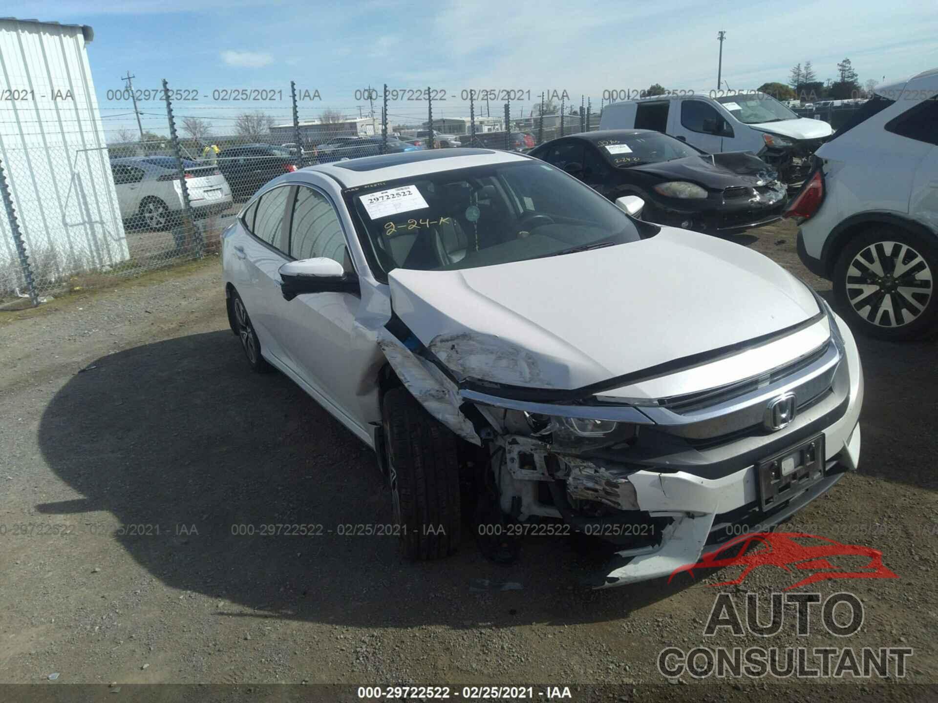 HONDA CIVIC SEDAN 2017 - 19XFC1F79HE207128