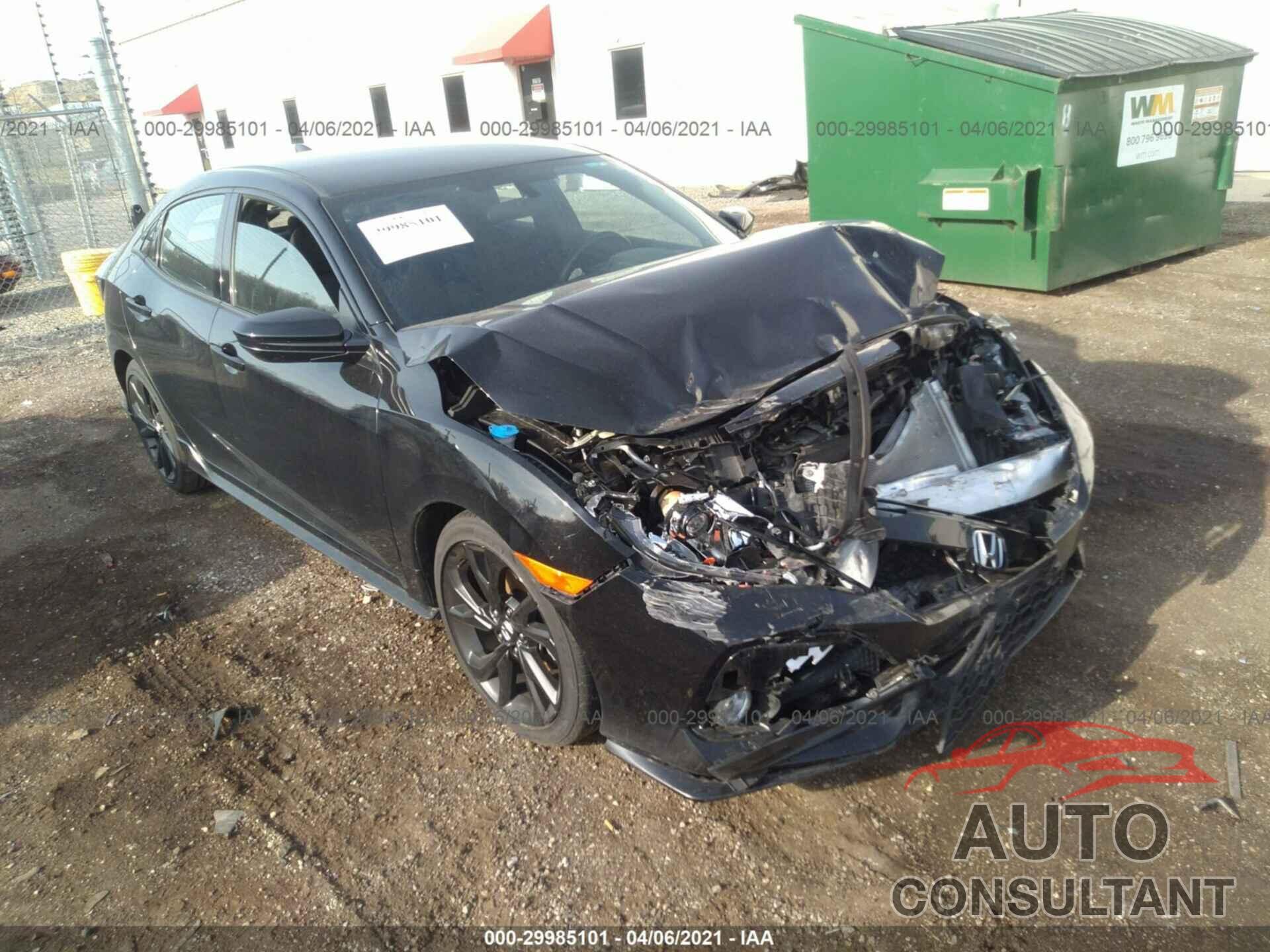 HONDA CIVIC HATCHBACK 2017 - SHHFK7H42HU227707