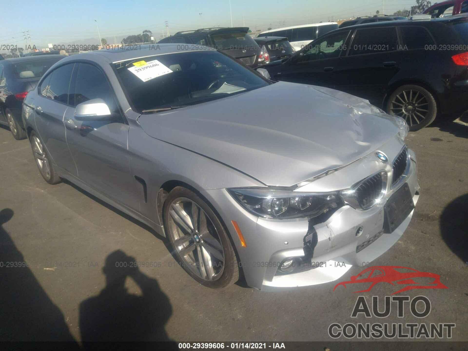 BMW 4 SERIES 2019 - WBA4J1C53KBM17371