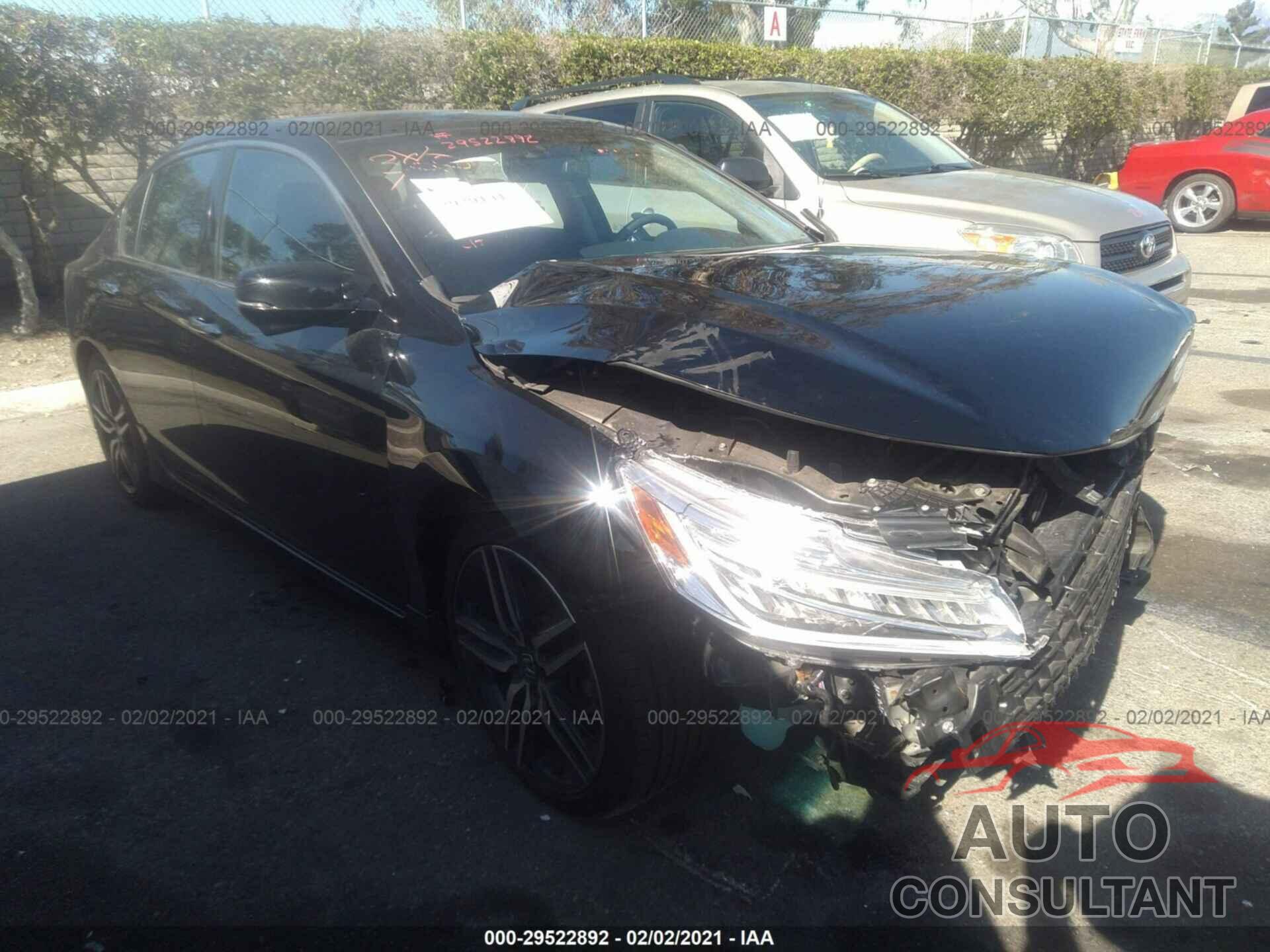 HONDA ACCORD SEDAN 2017 - 1HGCR3F90HA010710