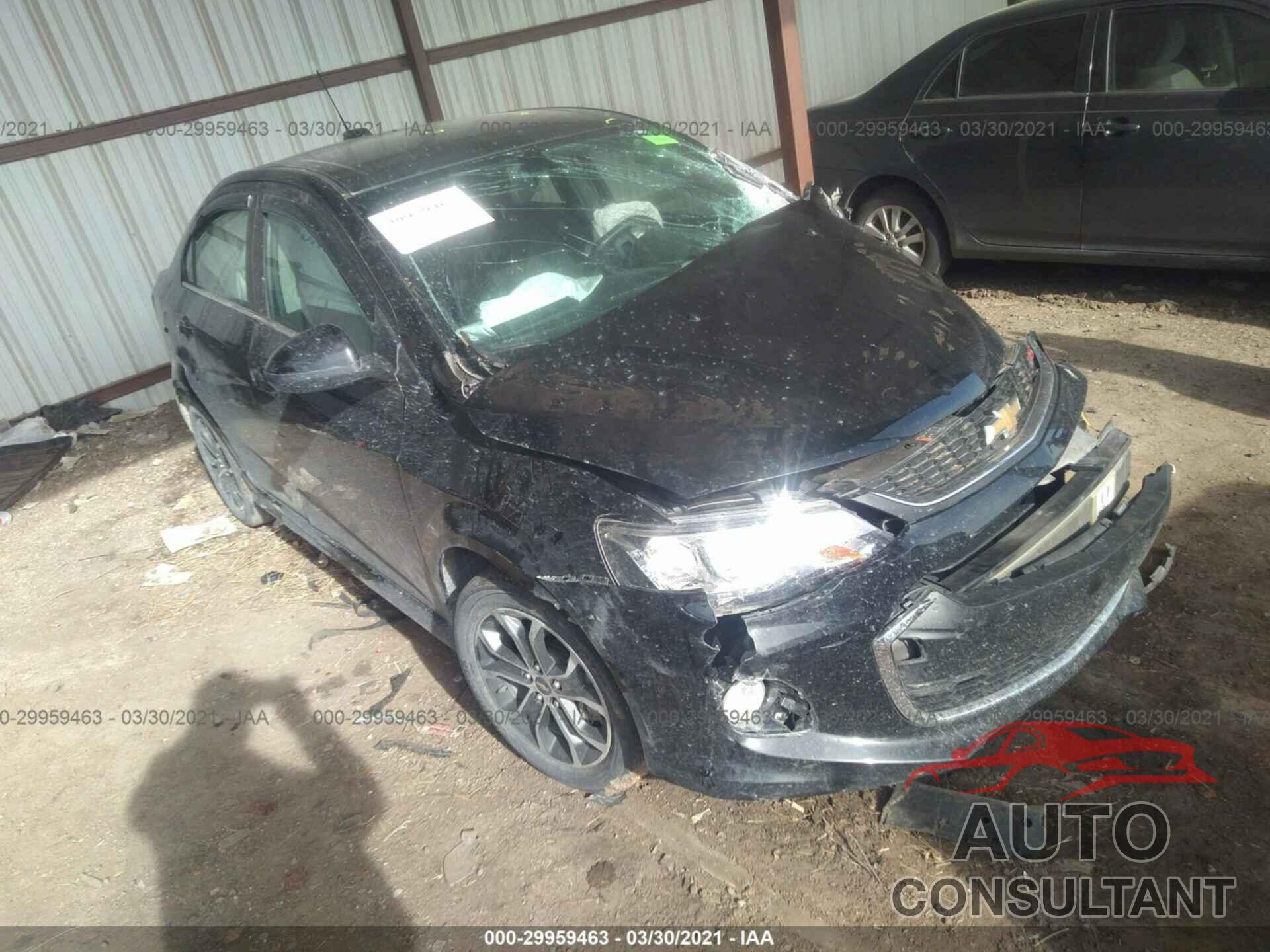 CHEVROLET SONIC 2017 - 1G1JD5SH9H4112561