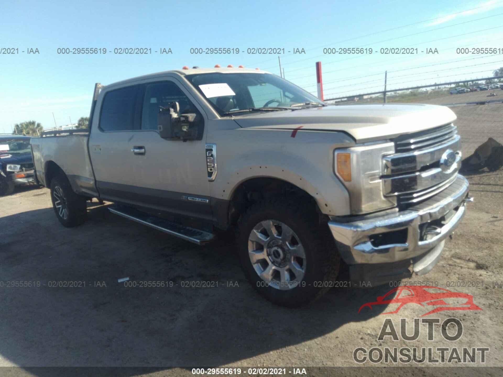 FORD SUPER DUTY F-250 SRW 2017 - 1FT7W2BT0HEC84227