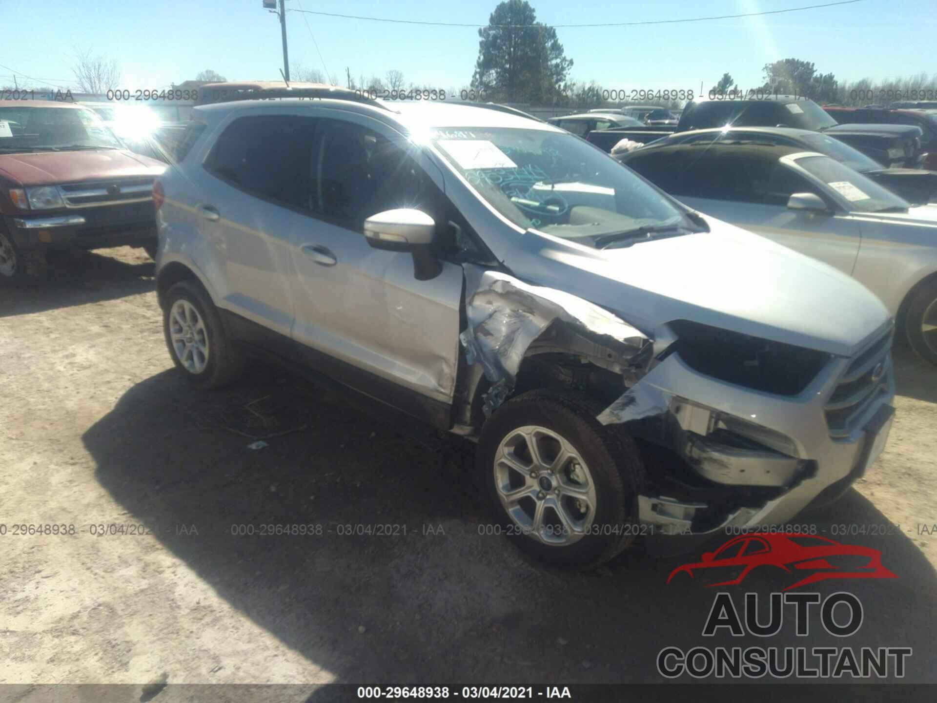 FORD ECOSPORT 2020 - MAJ3S2GE1LC392077