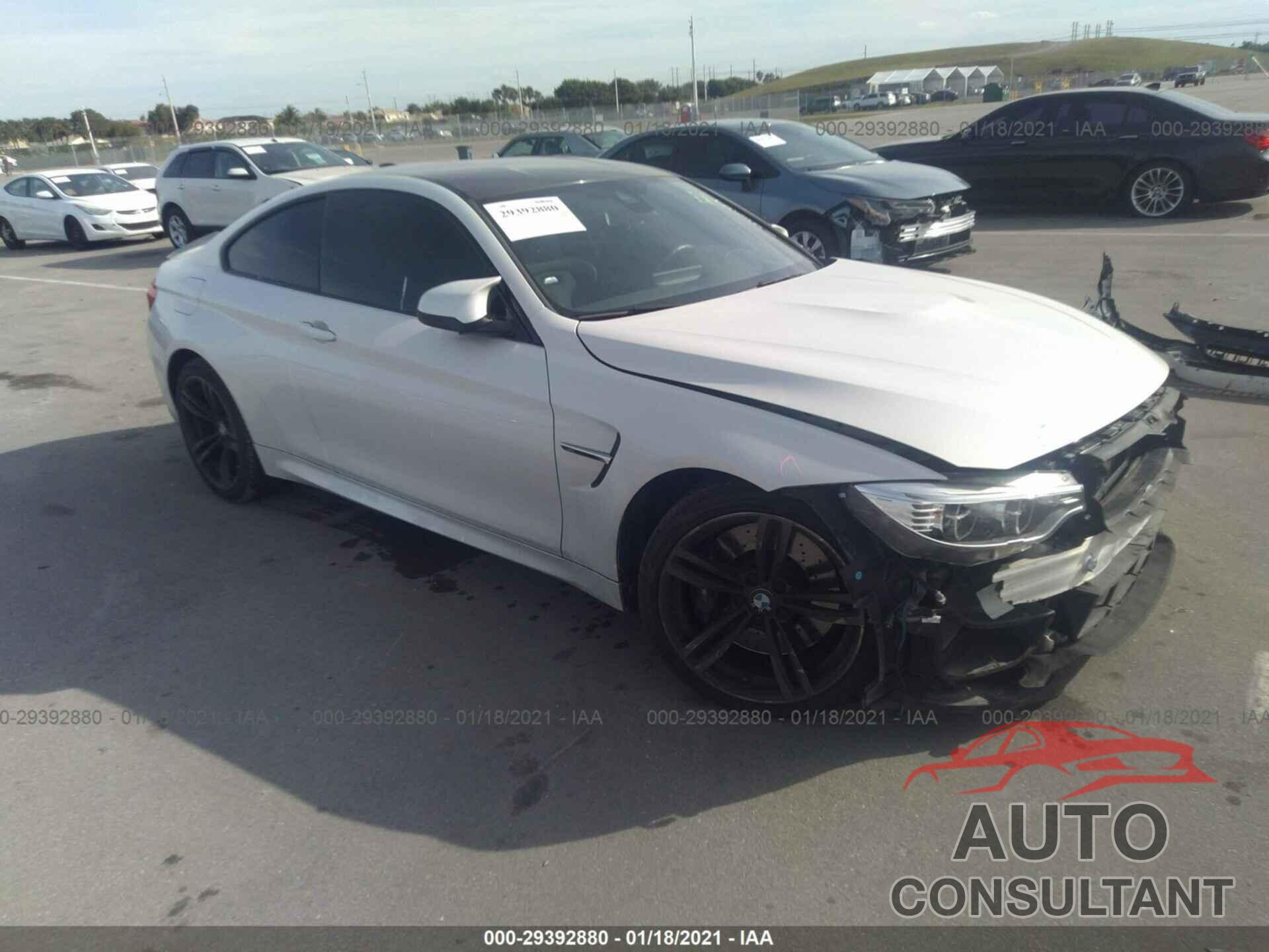 BMW M4 2016 - WBS3R9C54GK335851