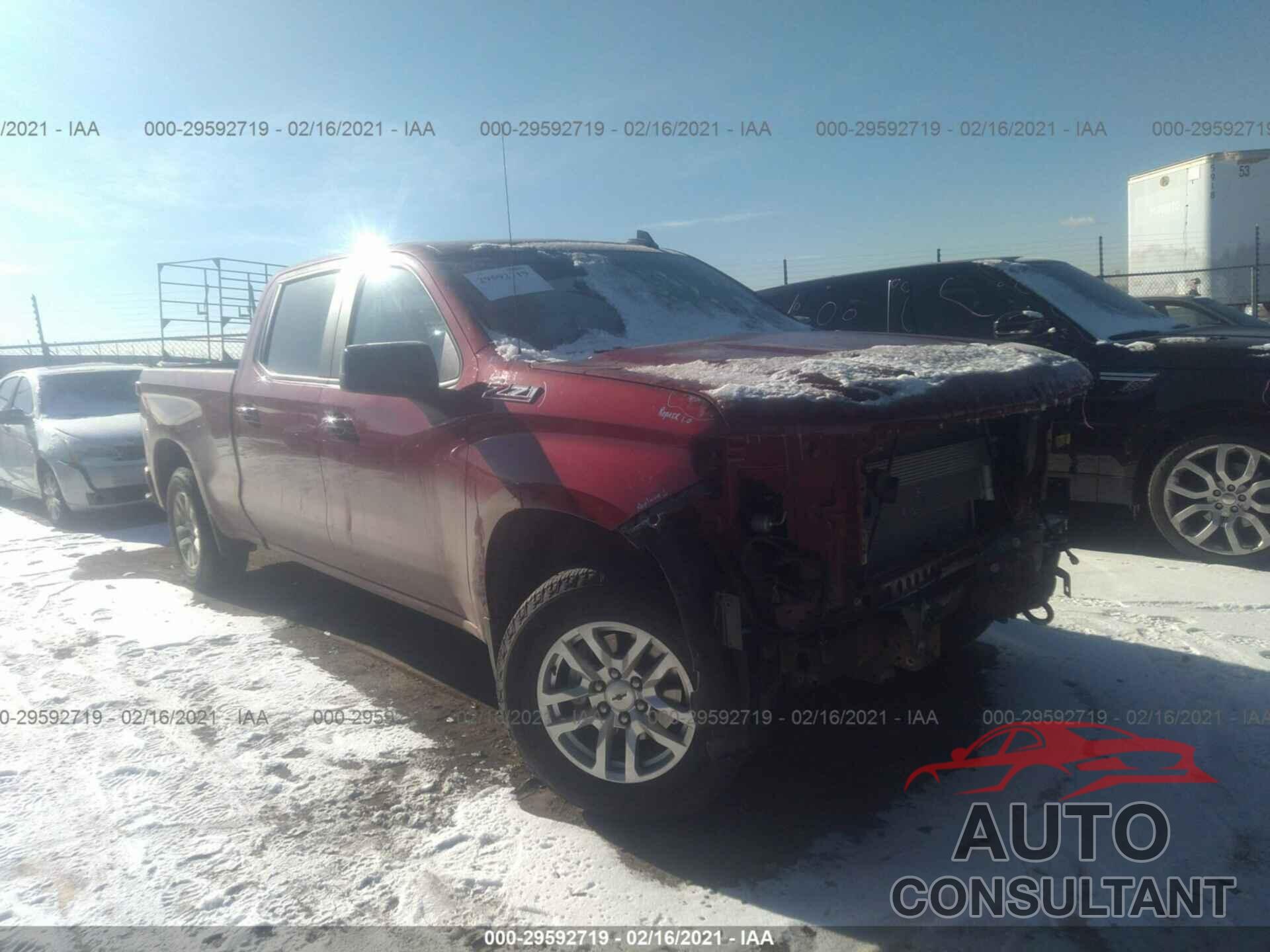 CHEVROLET SILVERADO 1500 2020 - 3GCUYEEDXLG137868
