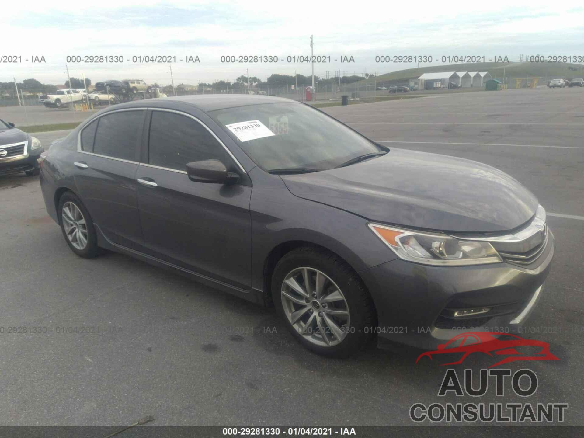 HONDA ACCORD SEDAN 2016 - 1HGCR2F5XGA239384