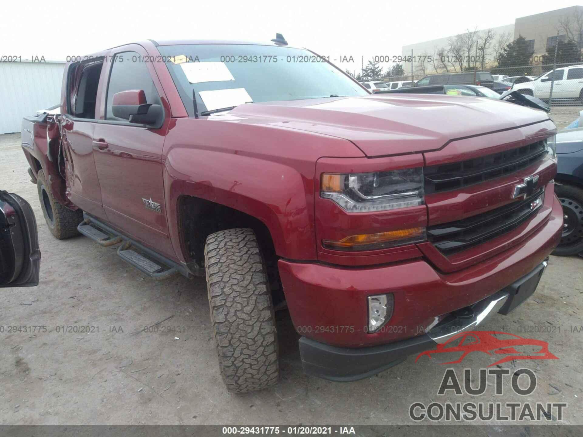 CHEVROLET SILVERADO 1500 2018 - 3GCUKREC0JG631105