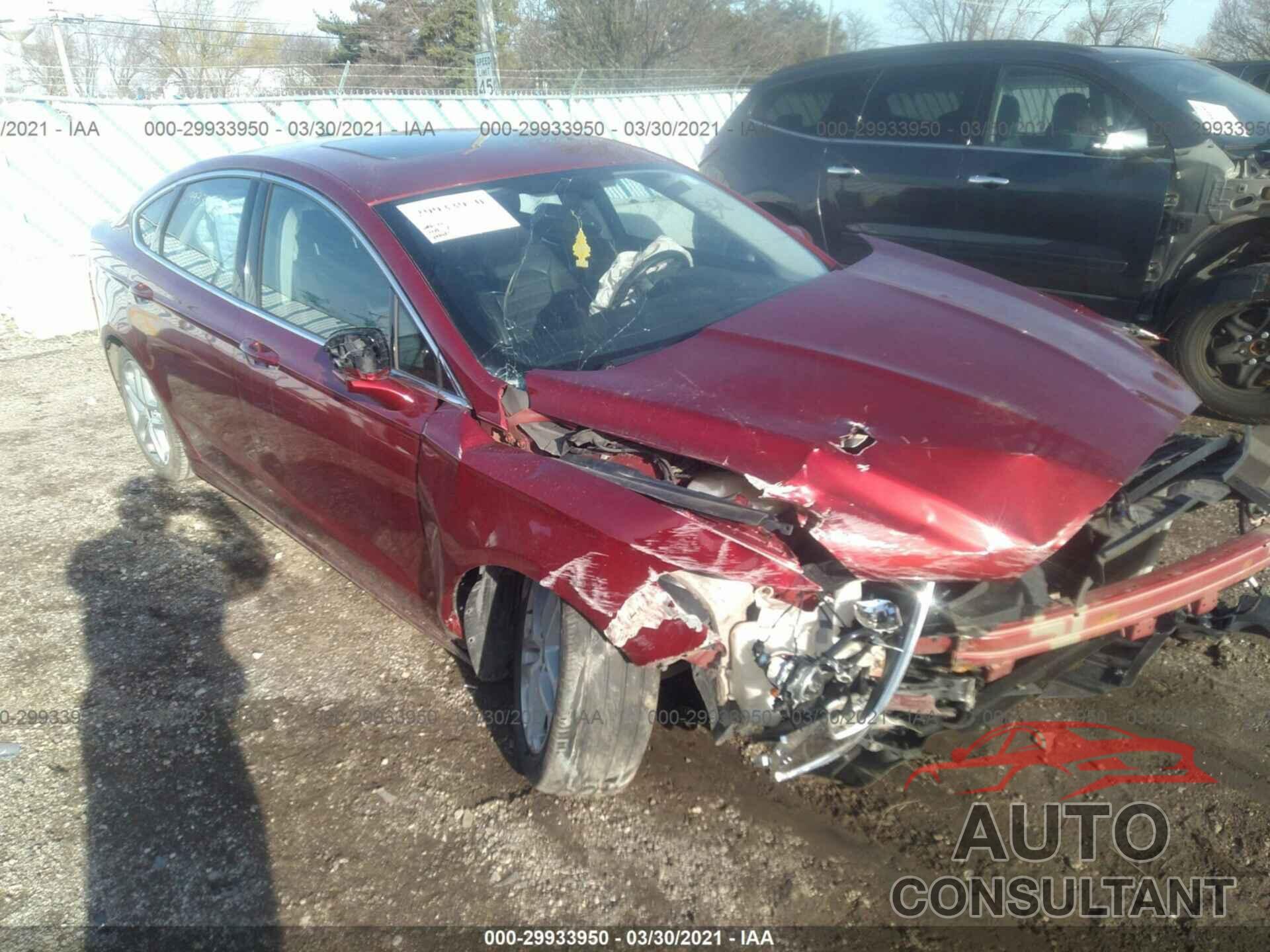 FORD FUSION 2016 - 3FA6P0HD0GR113234