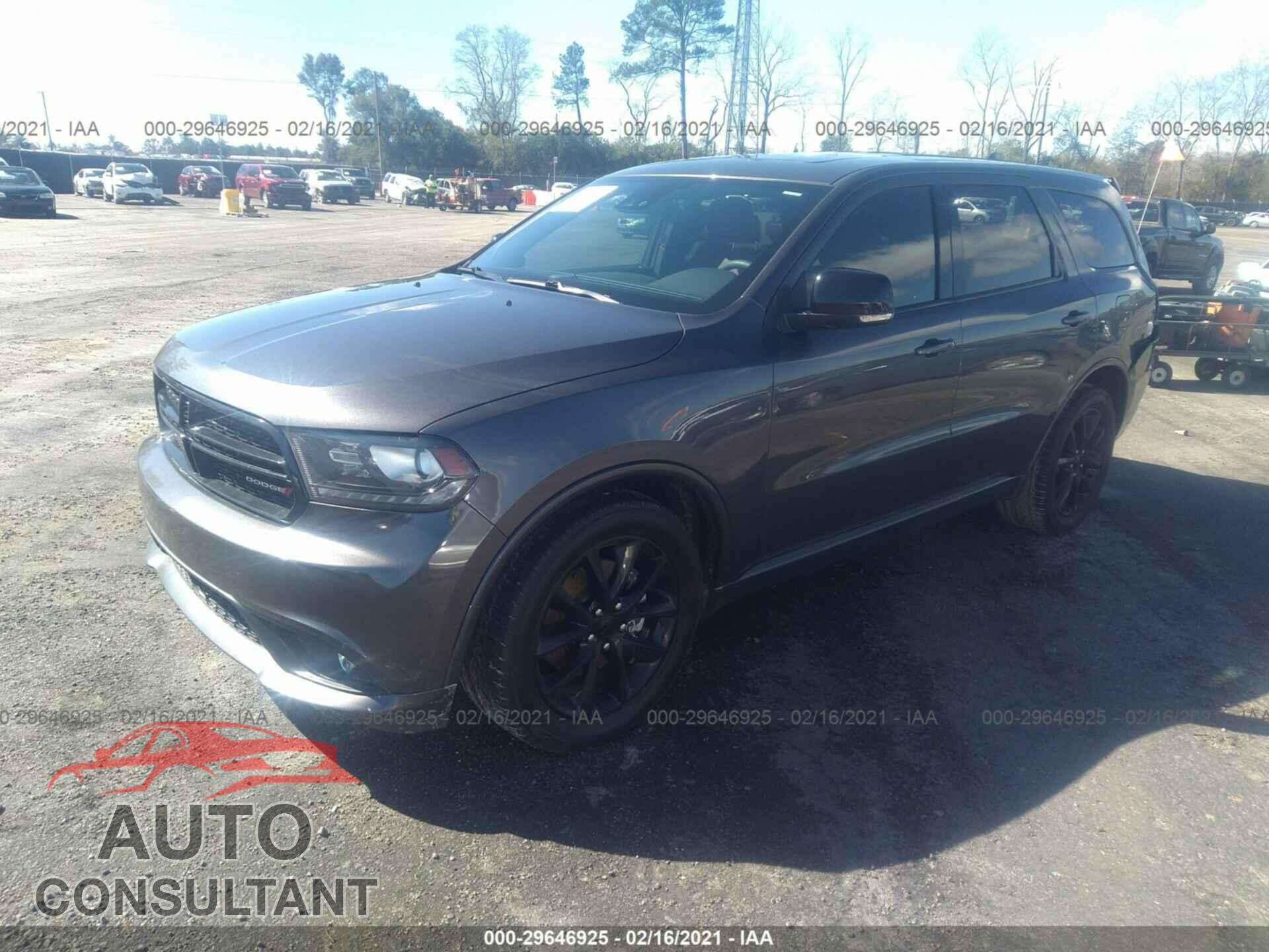 DODGE DURANGO 2017 - 1C4SDHCT0HC690330