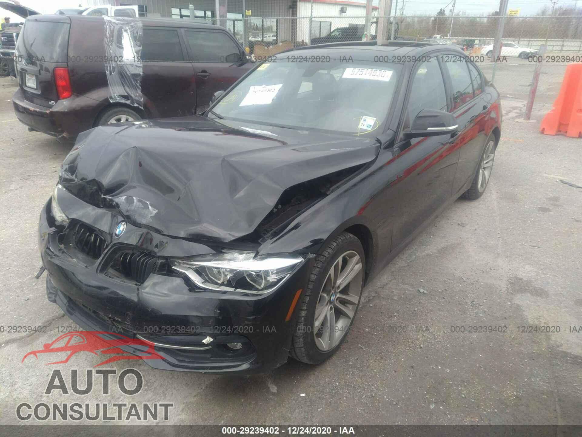 BMW 3 SERIES 2016 - WBA8E9G50GNU30020