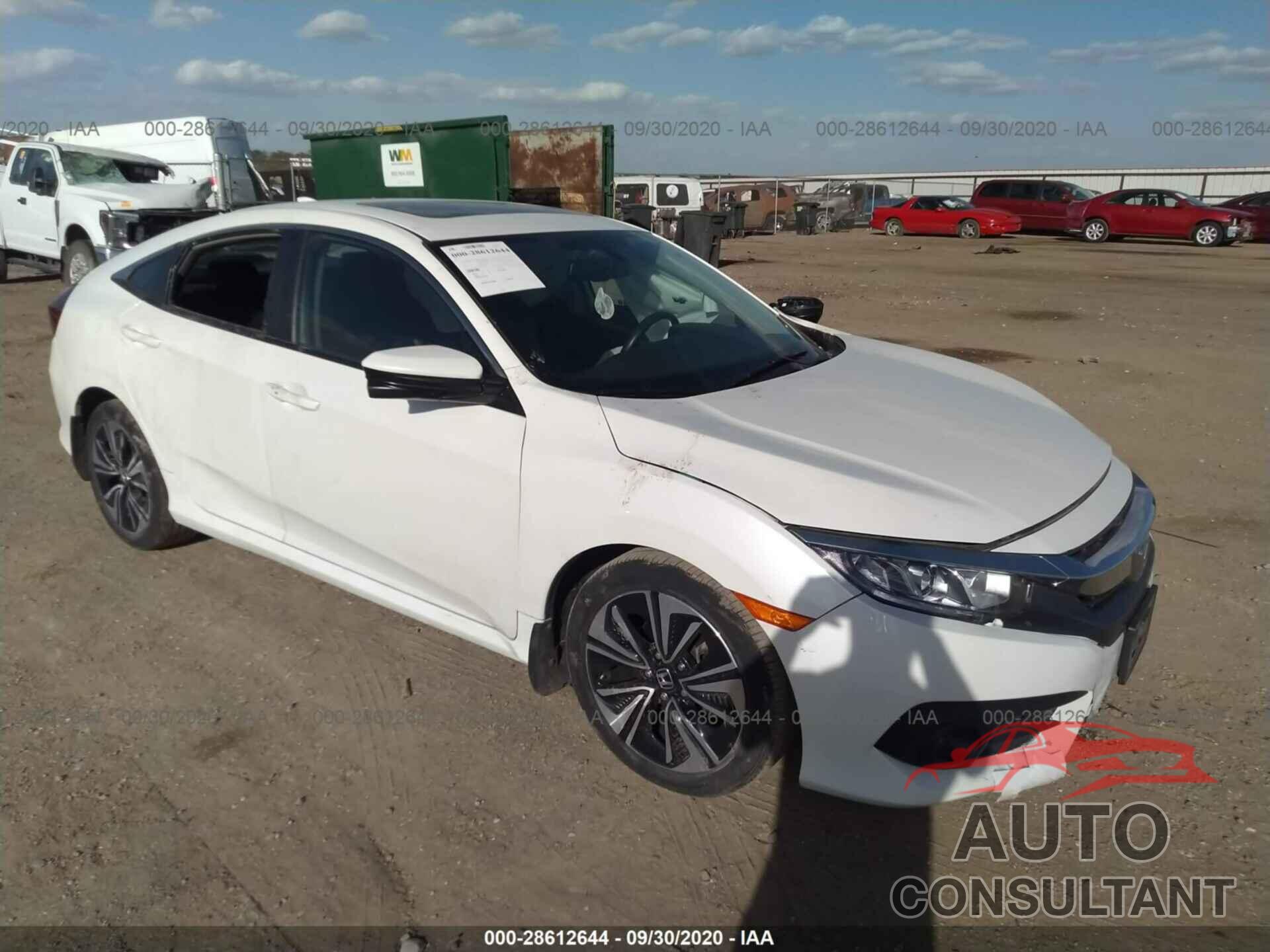 HONDA CIVIC SEDAN 2017 - 19XFC1F75HE002356