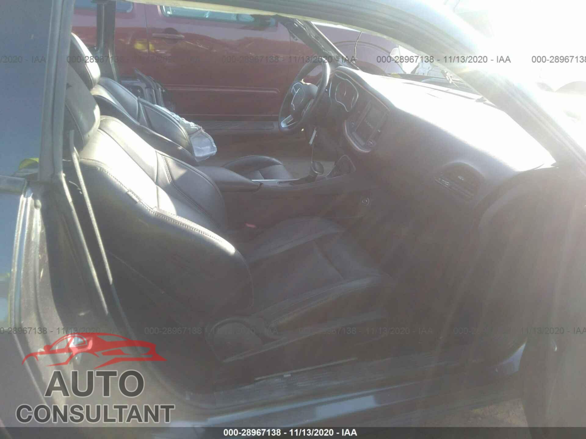 DODGE CHALLENGER 2018 - 2C3CDZAG4JH252224