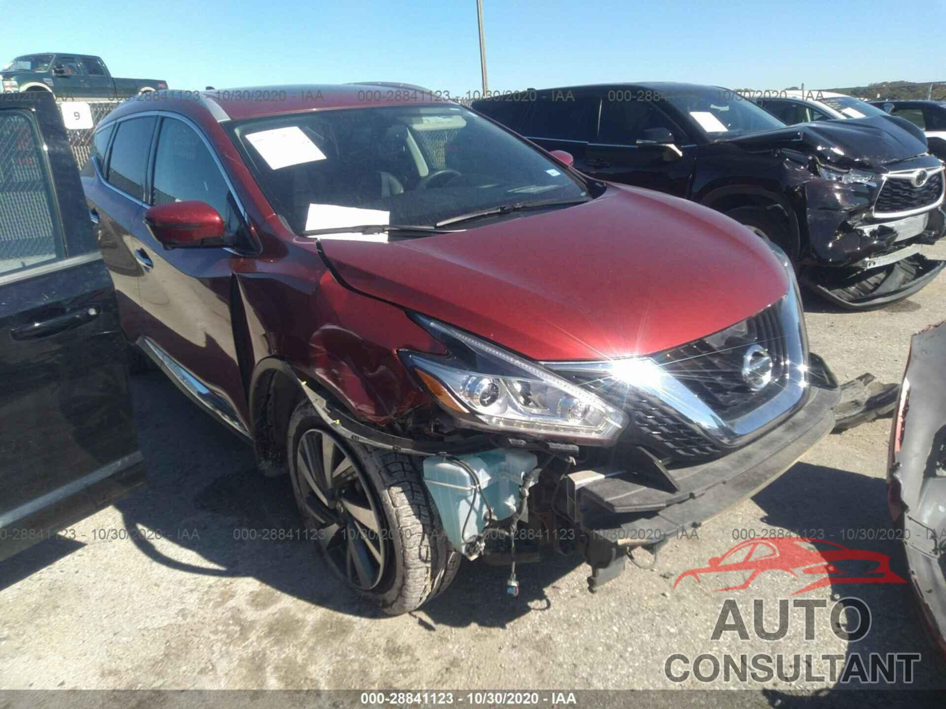 NISSAN MURANO 2016 - 5N1AZ2MG3GN166387