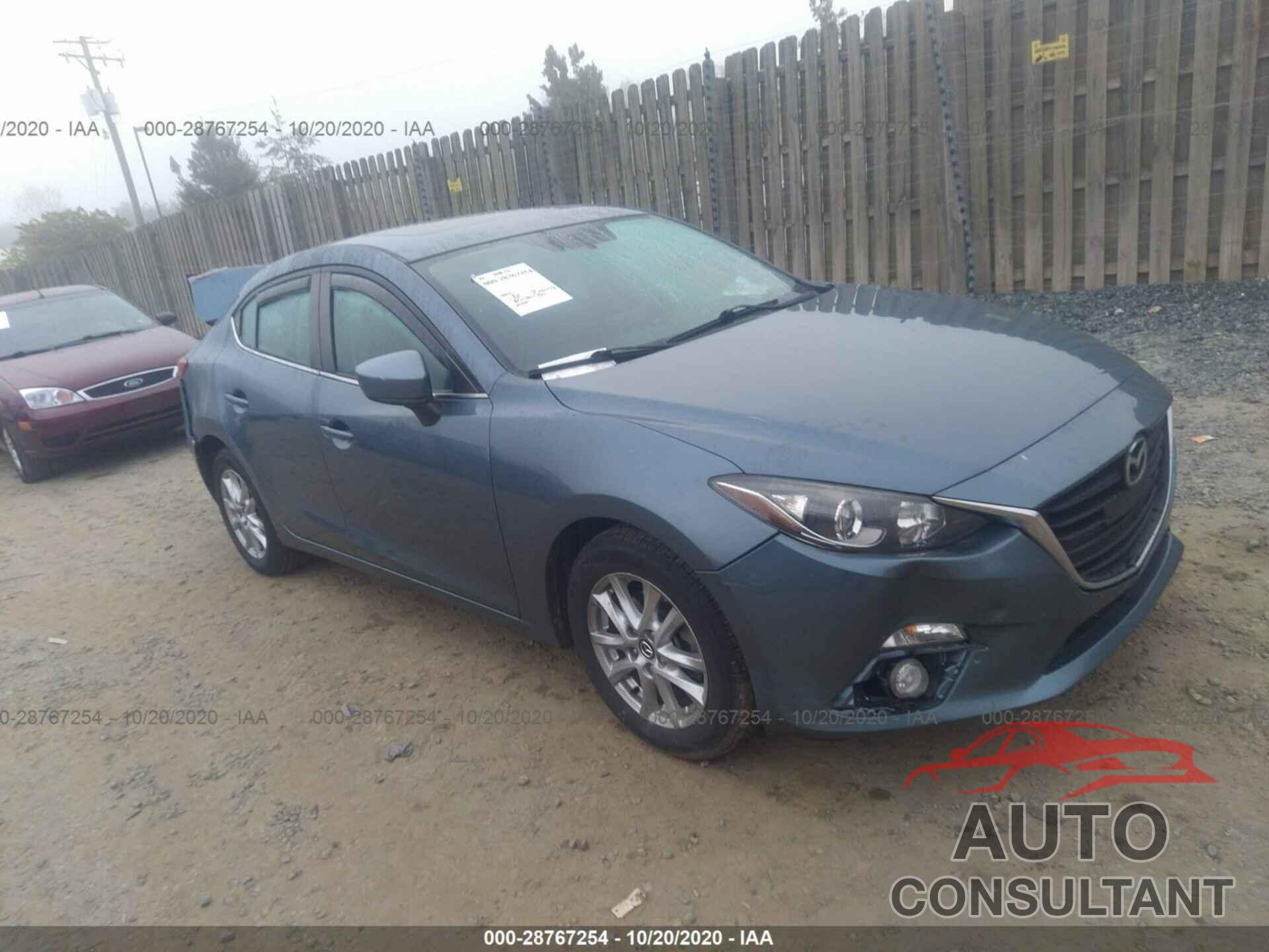 MAZDA MAZDA3 2016 - JM1BM1X78G1316269