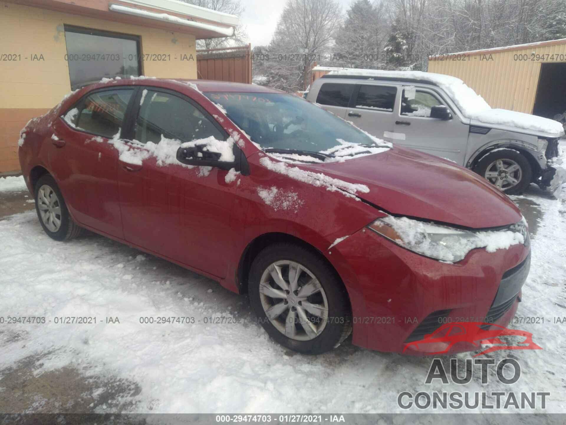 TOYOTA COROLLA 2015 - 2T1BURHE7FC421018