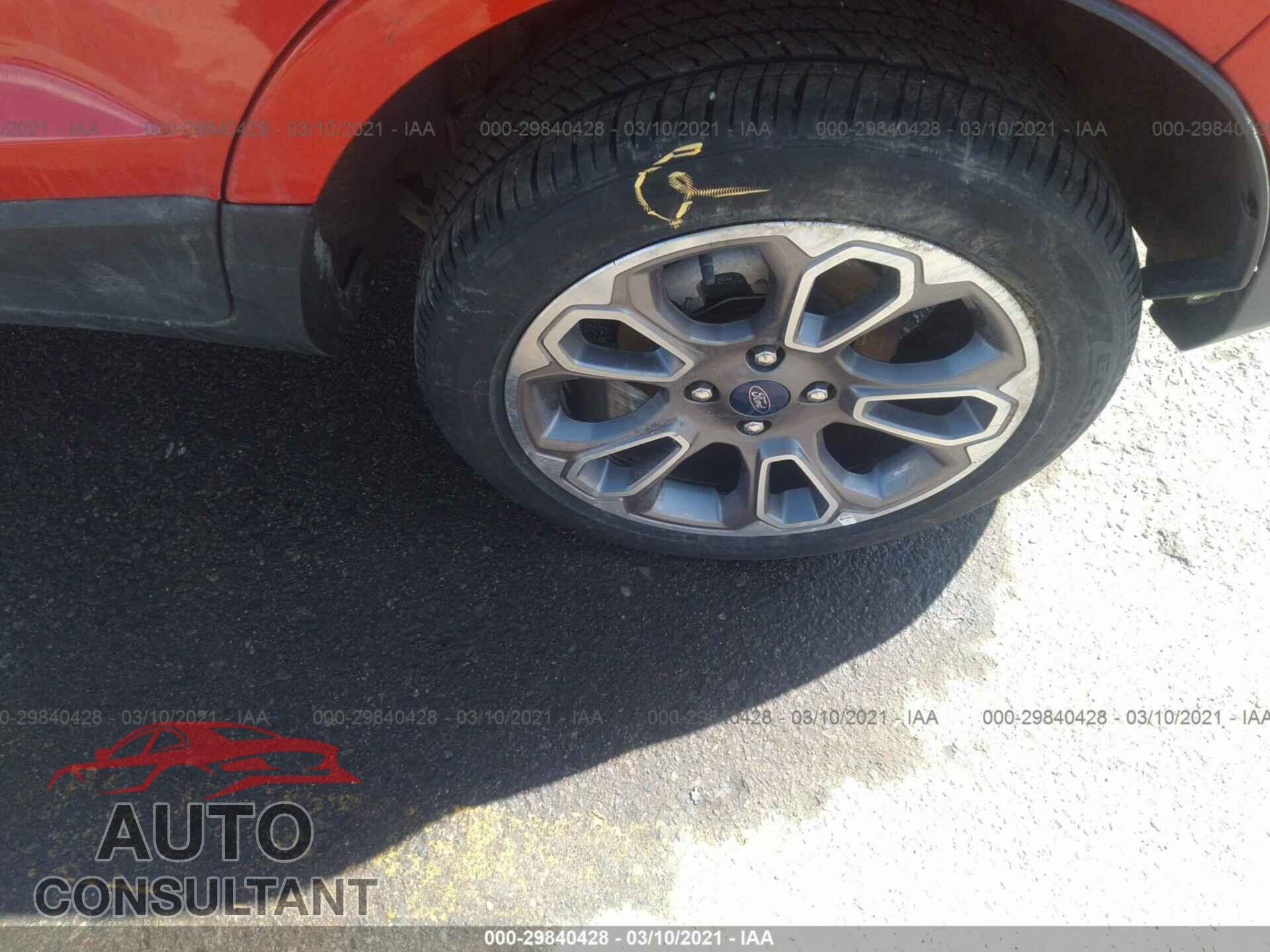 FORD ECOSPORT 2020 - MAJ6S3KL6LC367667