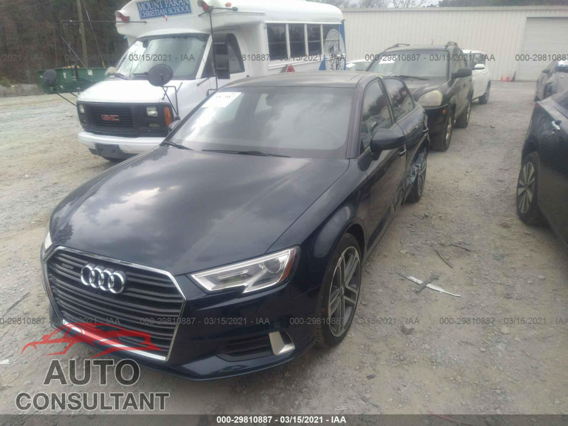 AUDI A3 SEDAN 2017 - WAUB8GFF3H1007968