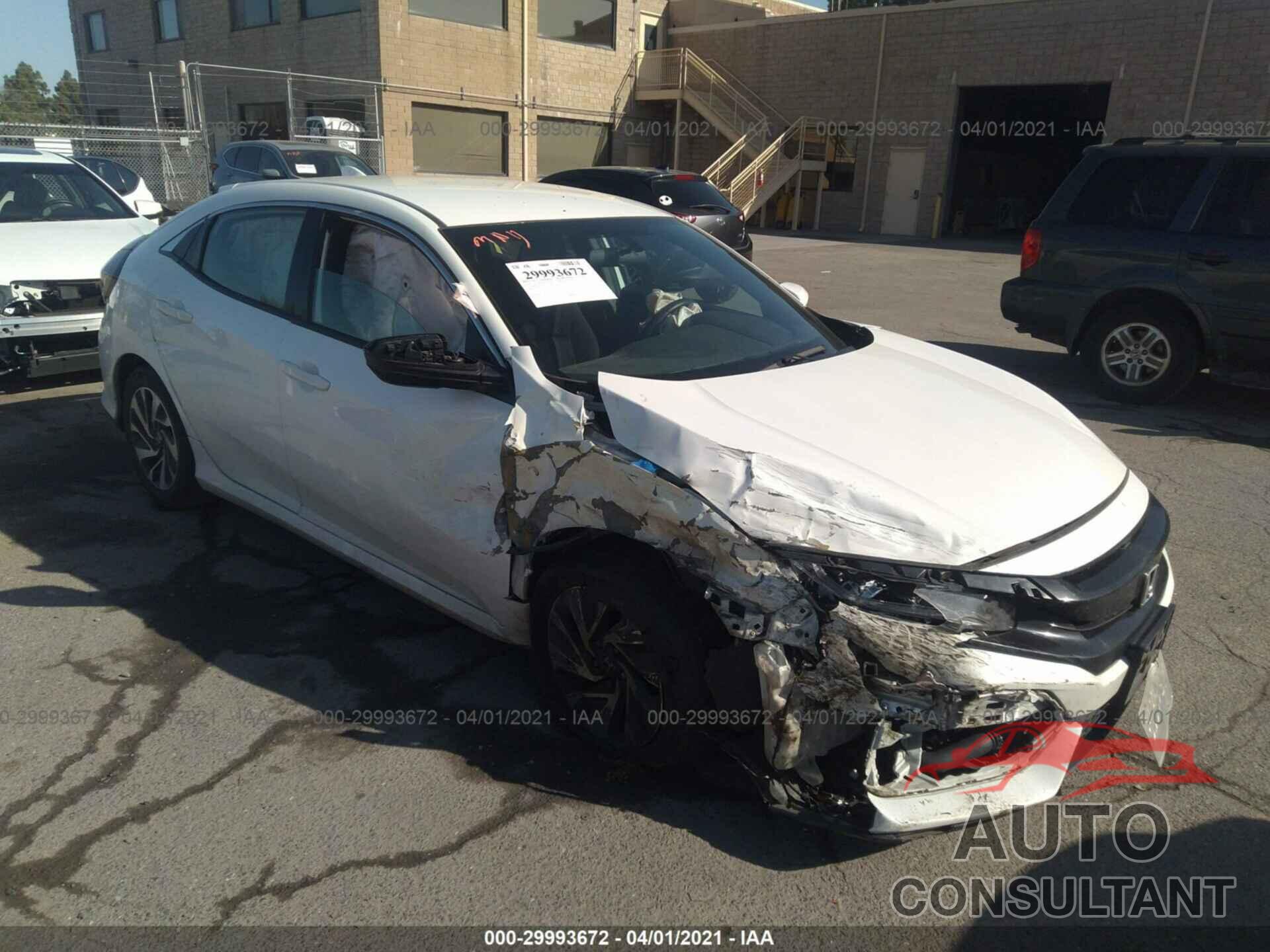 HONDA CIVIC HATCHBACK 2018 - SHHFK7H21JU410164