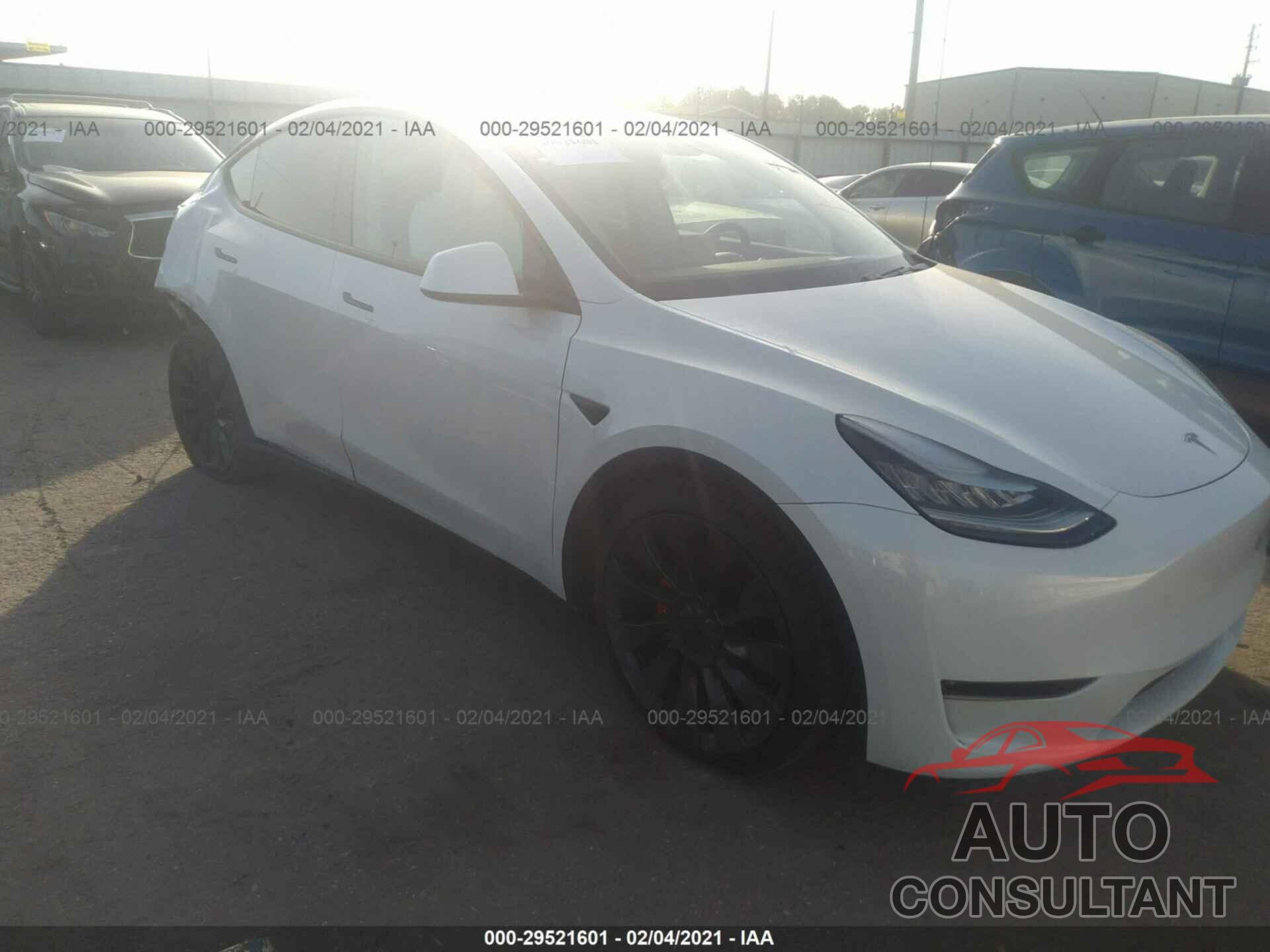 TESLA MODEL Y 2020 - 5YJYGDEF8LF017928