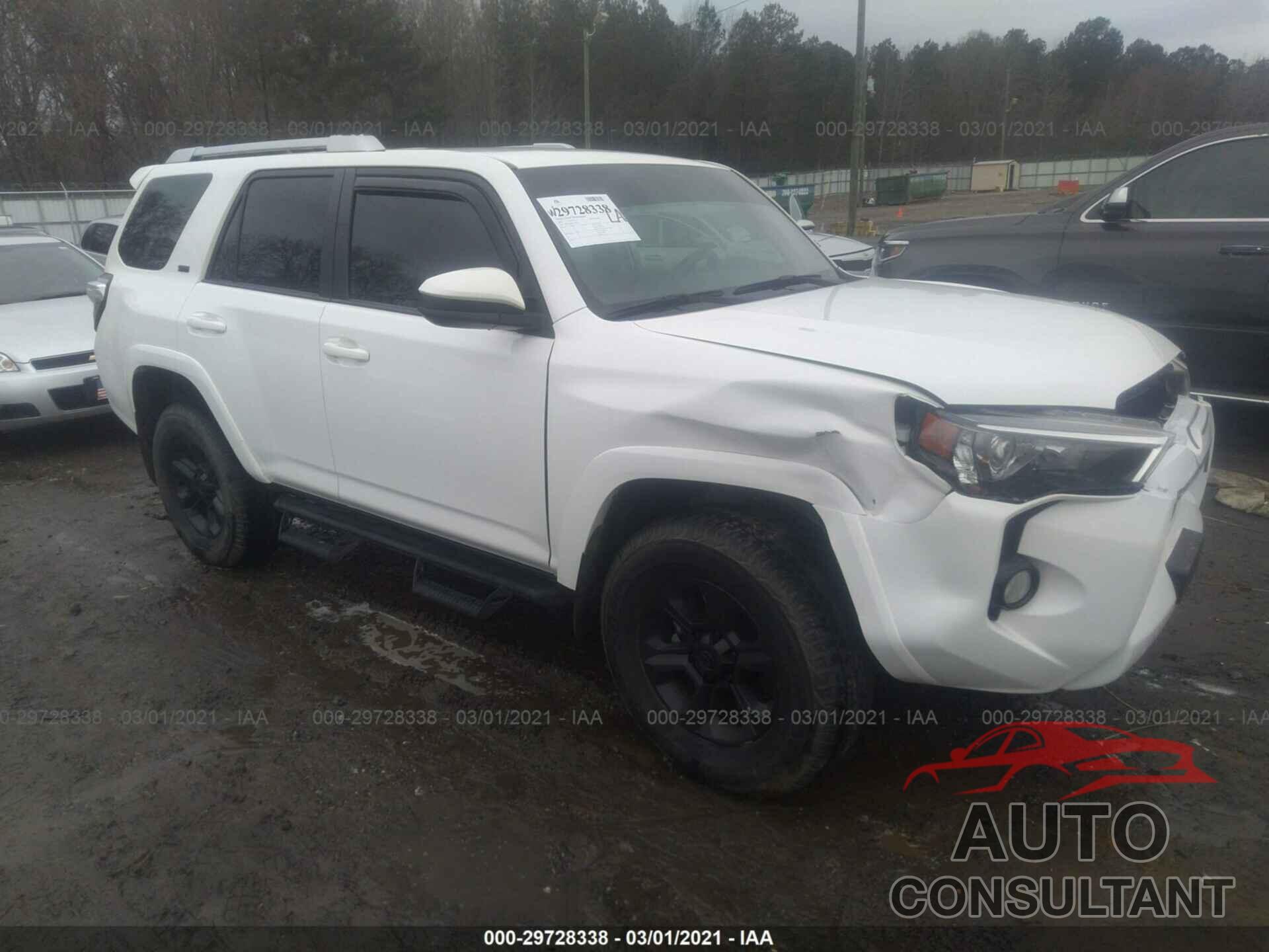 TOYOTA 4RUNNER 2018 - JTEZU5JRXJ5178665