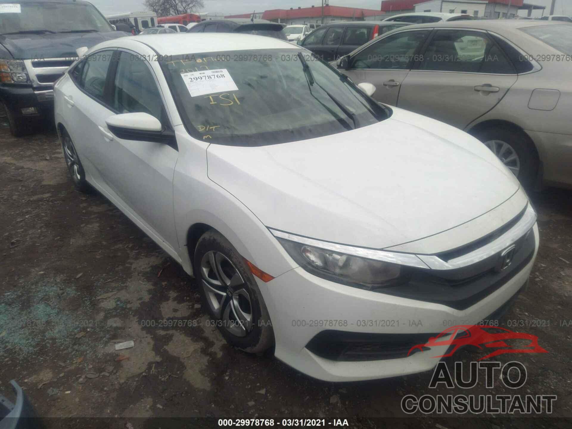 HONDA CIVIC SEDAN 2017 - 19XFC2F50HE008280