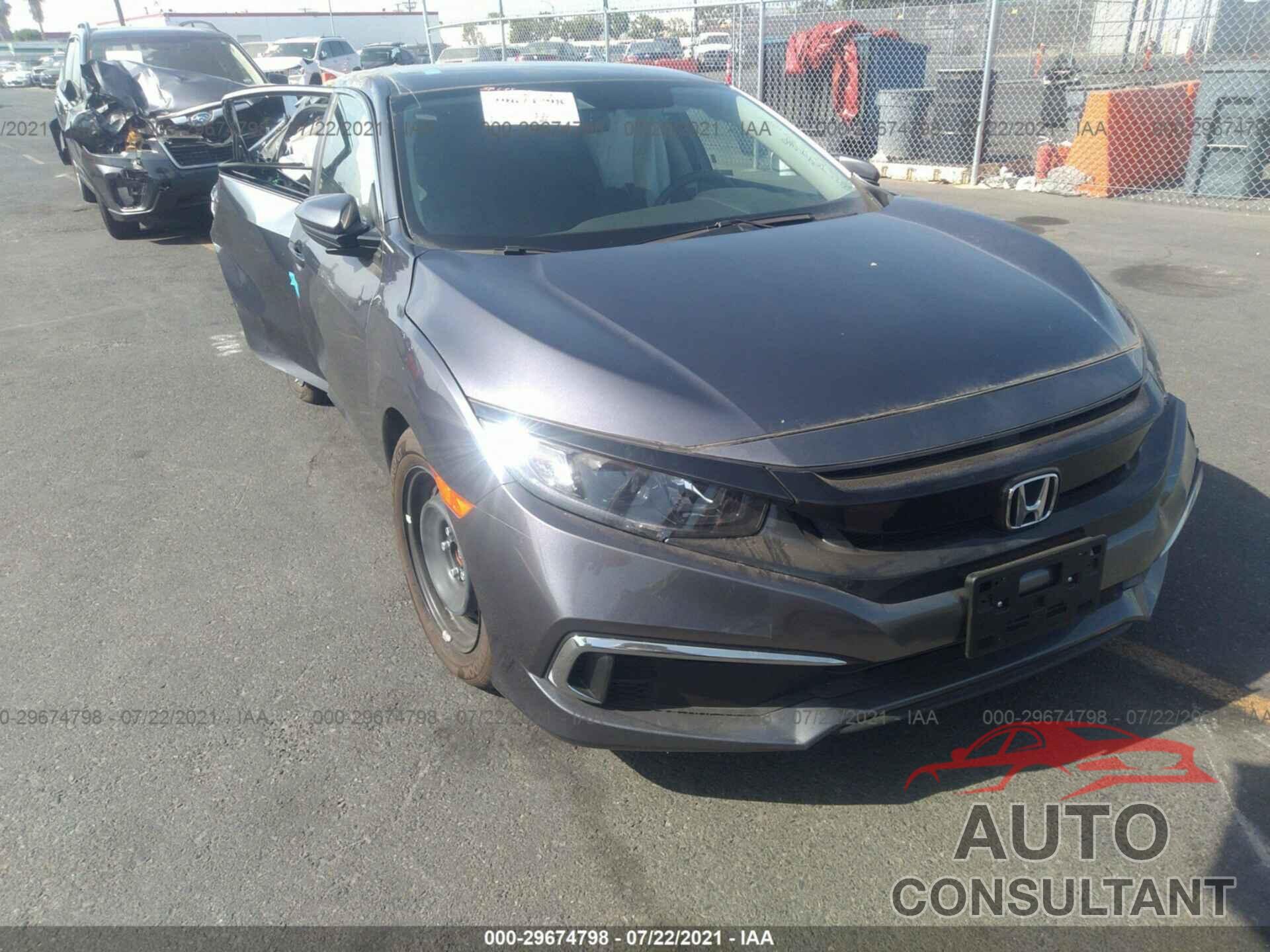 HONDA CIVIC SEDAN 2020 - 2HGFC2F62LH558264