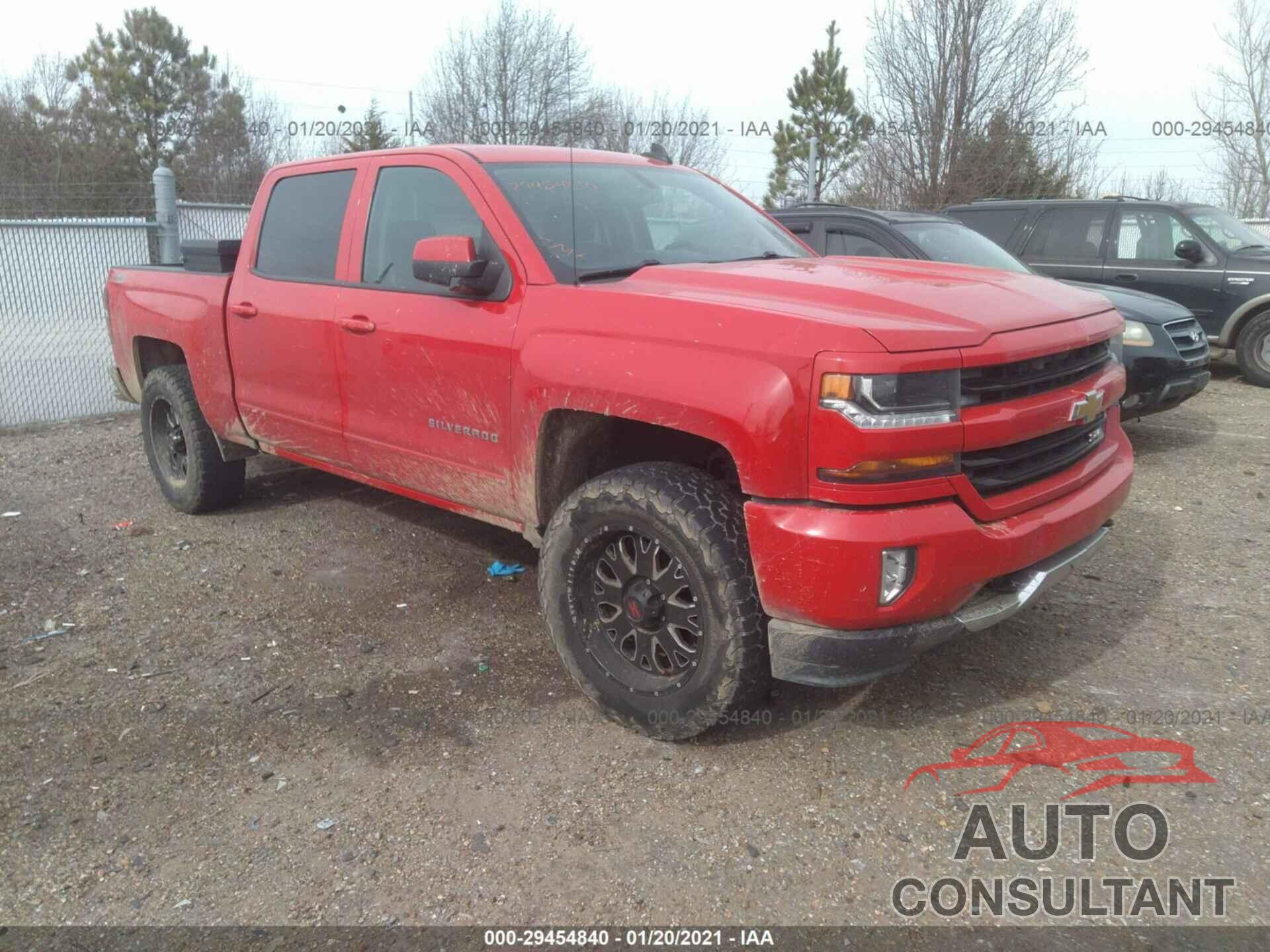 CHEVROLET SILVERADO 1500 2016 - 3GCUKREC7GG167349