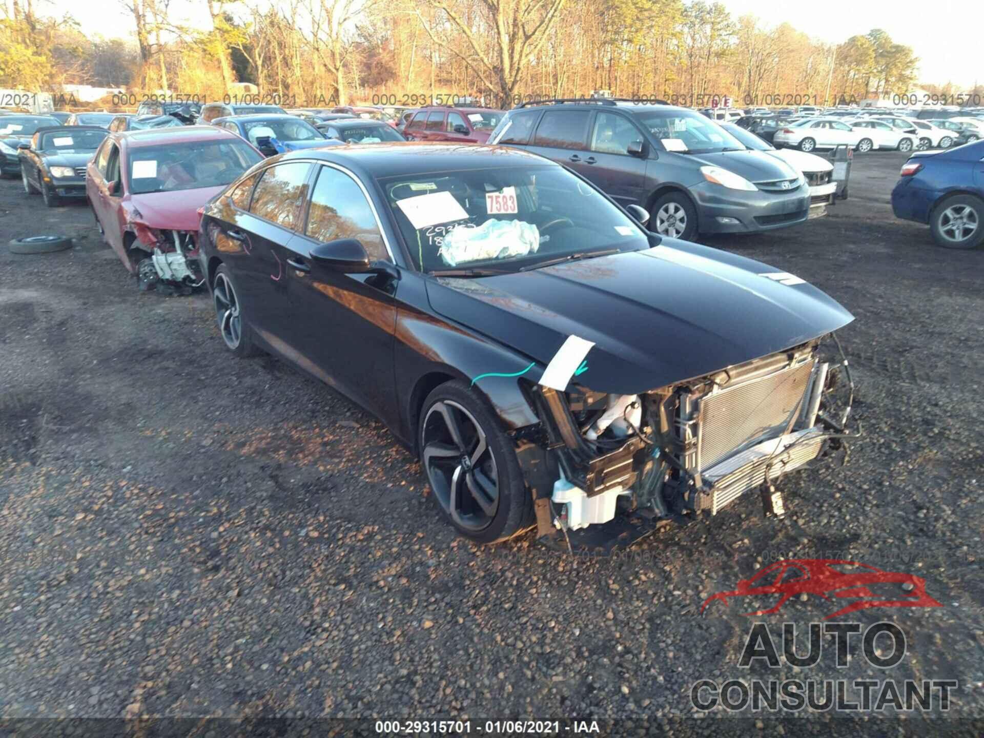 HONDA ACCORD SEDAN 2018 - 1HGCV1F37JA133132