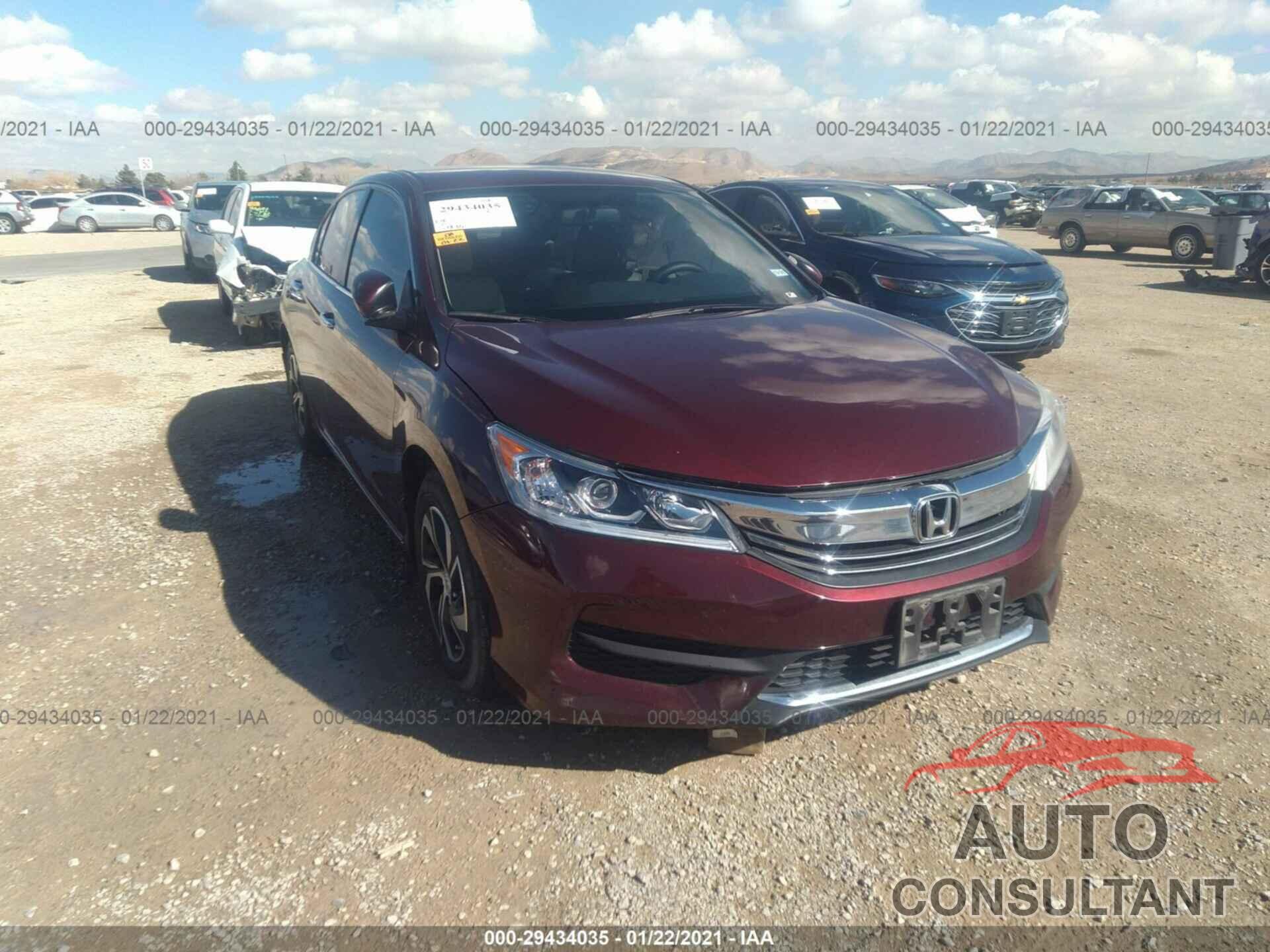 HONDA ACCORD SEDAN 2016 - 1HGCR2F33GA156023