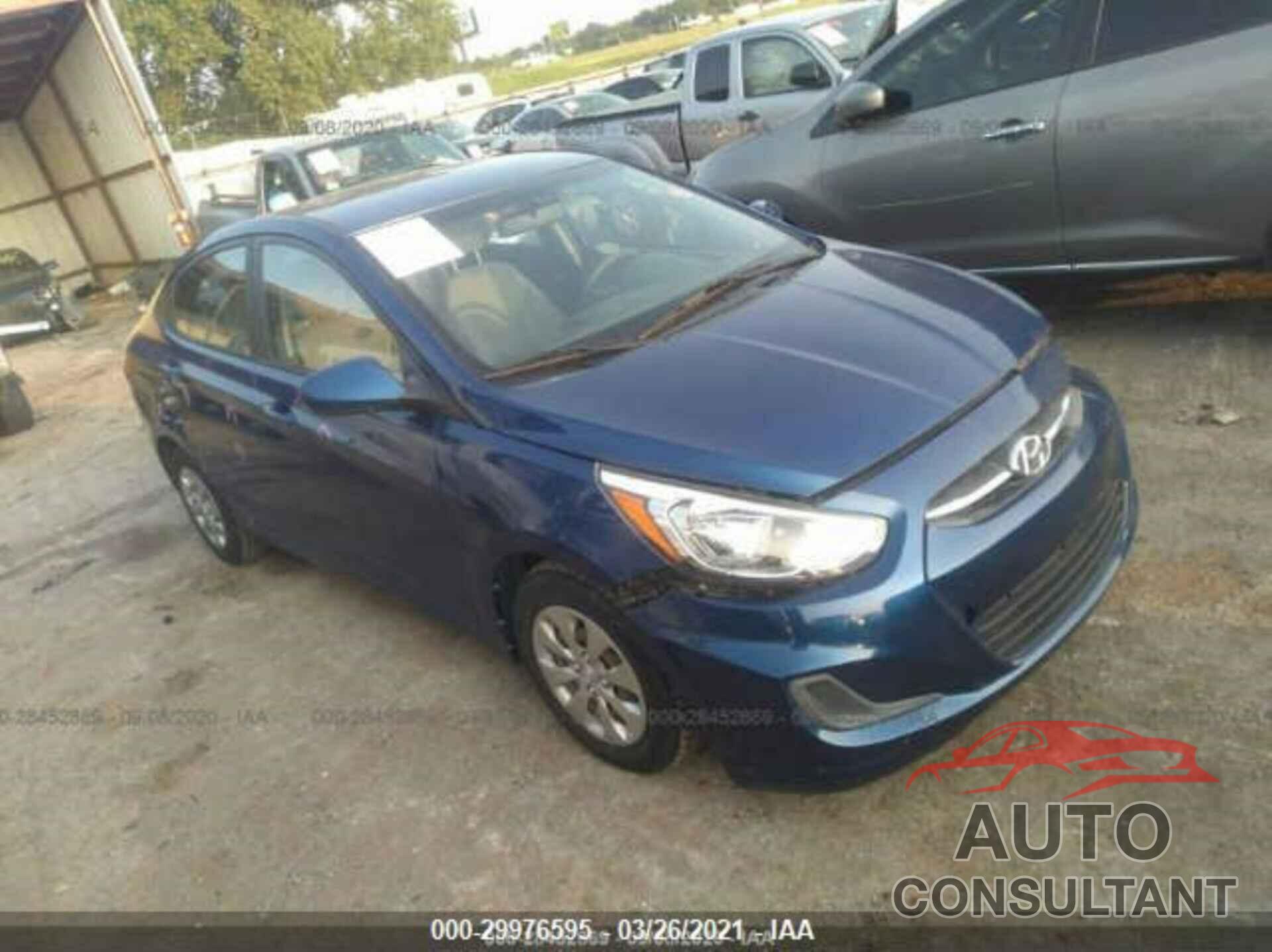 HYUNDAI ACCENT 2016 - KMHCT4AE5GU007644