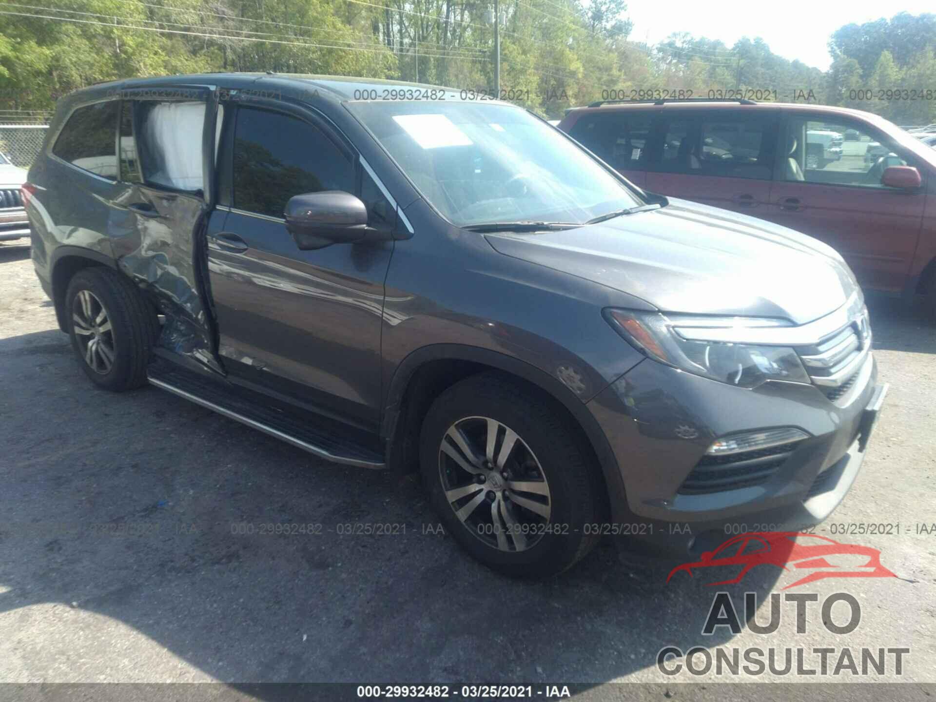 HONDA PILOT 2018 - 5FNYF5H37JB020102
