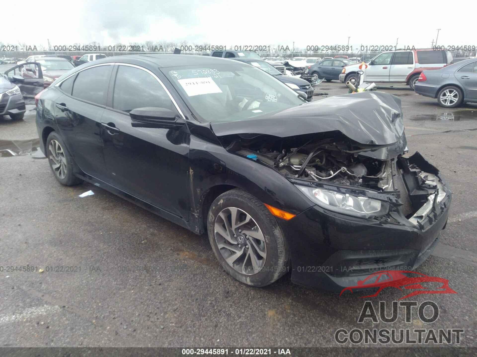 HONDA CIVIC SEDAN 2018 - 2HGFC2F70JH572833