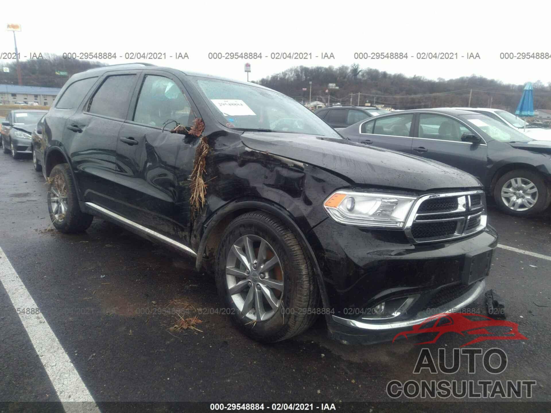 DODGE DURANGO 2017 - 1C4RDJAG3HC957990