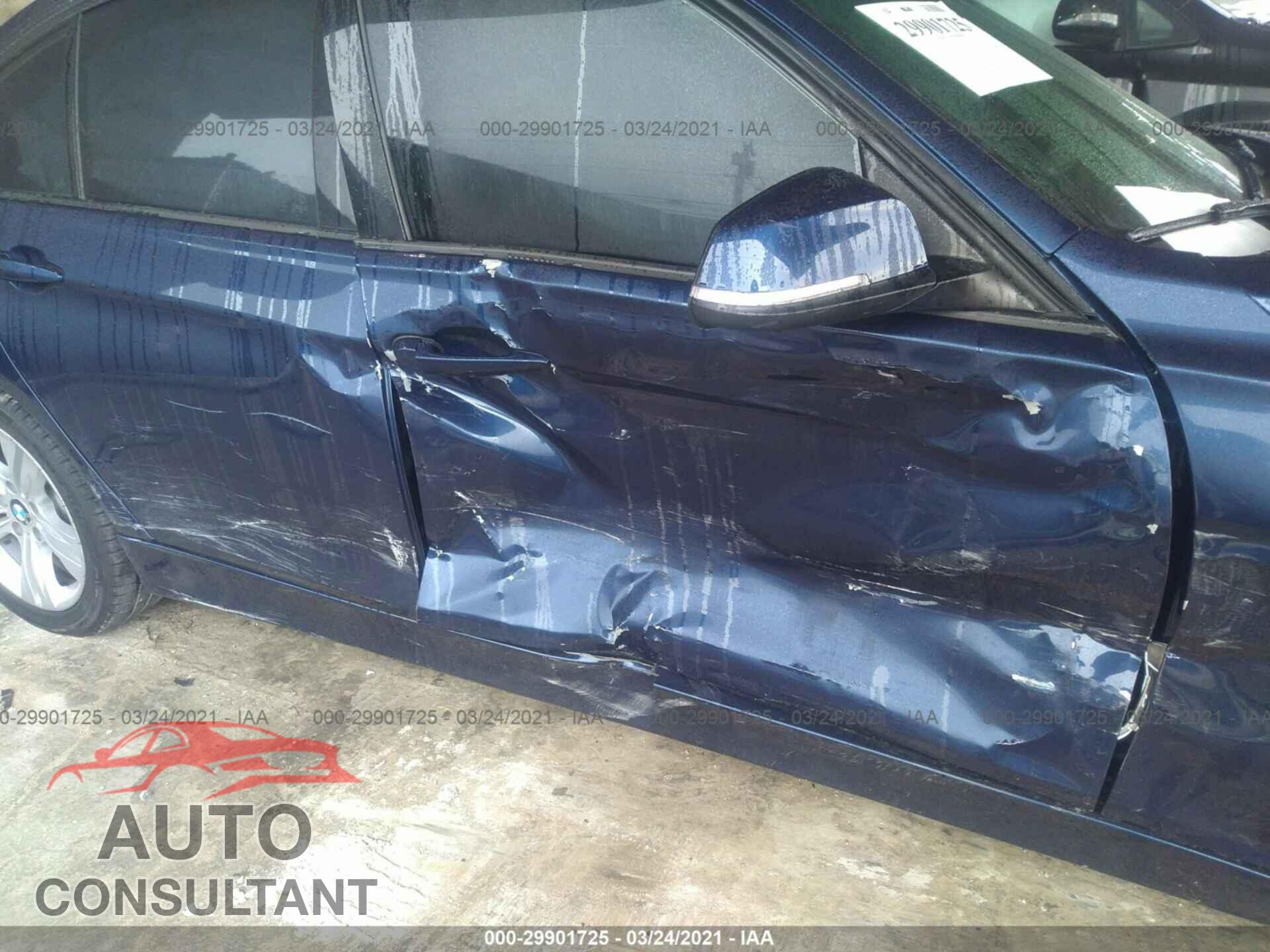 BMW 3 SERIES 2016 - WBA8E3G55GNU00492