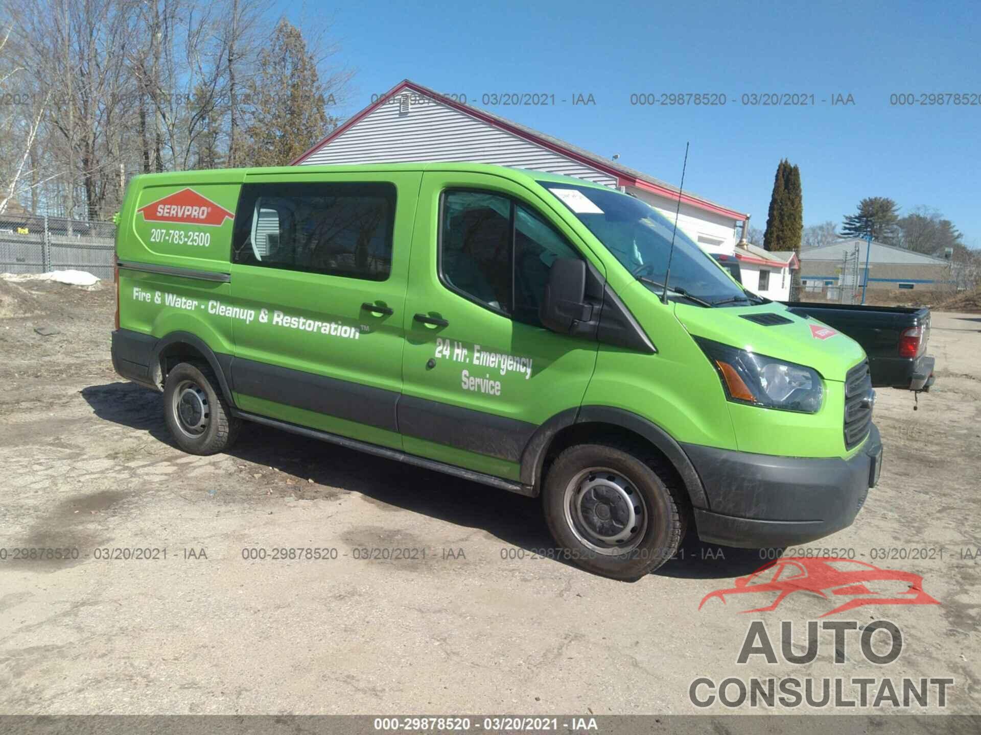 FORD TRANSIT VAN 2018 - 1FTYE1YM6JKA18834