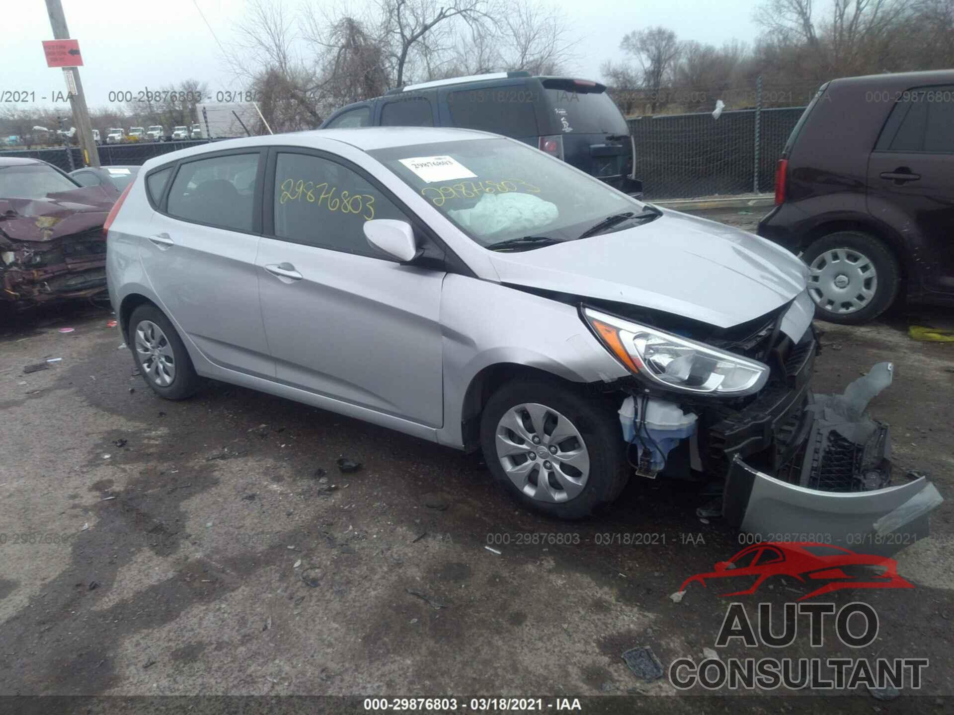 HYUNDAI ACCENT 2017 - KMHCT5AE2HU320626