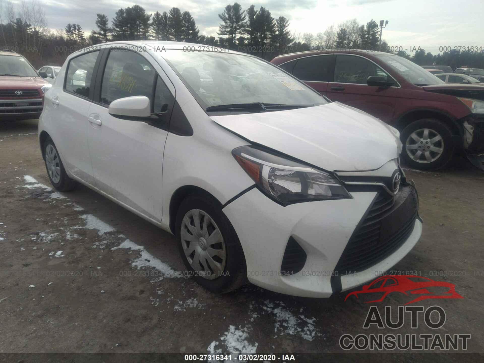 TOYOTA YARIS 2017 - VNKKTUD31HA082751
