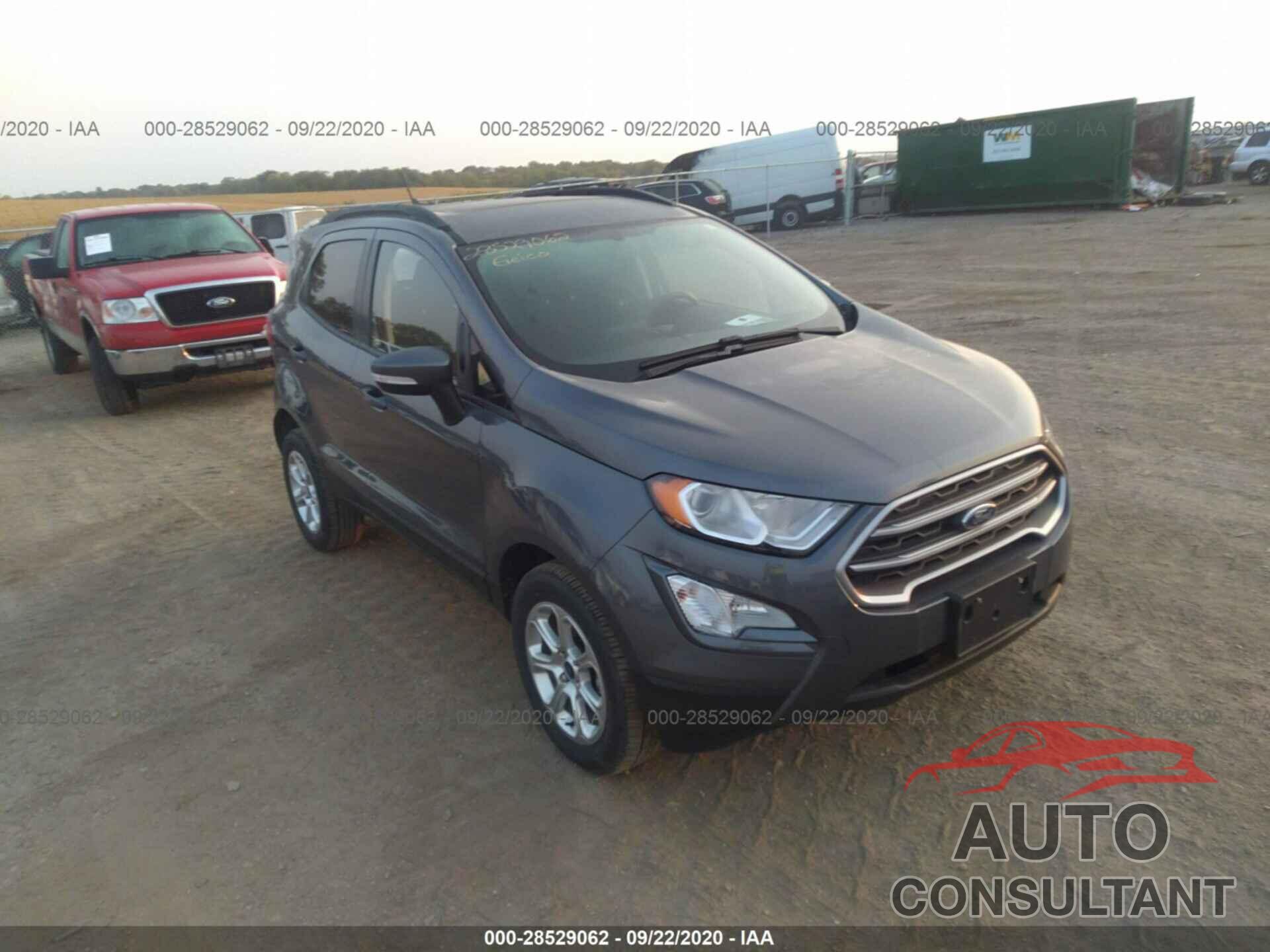 FORD ECOSPORT 2019 - MAJ6S3GL5KC282228