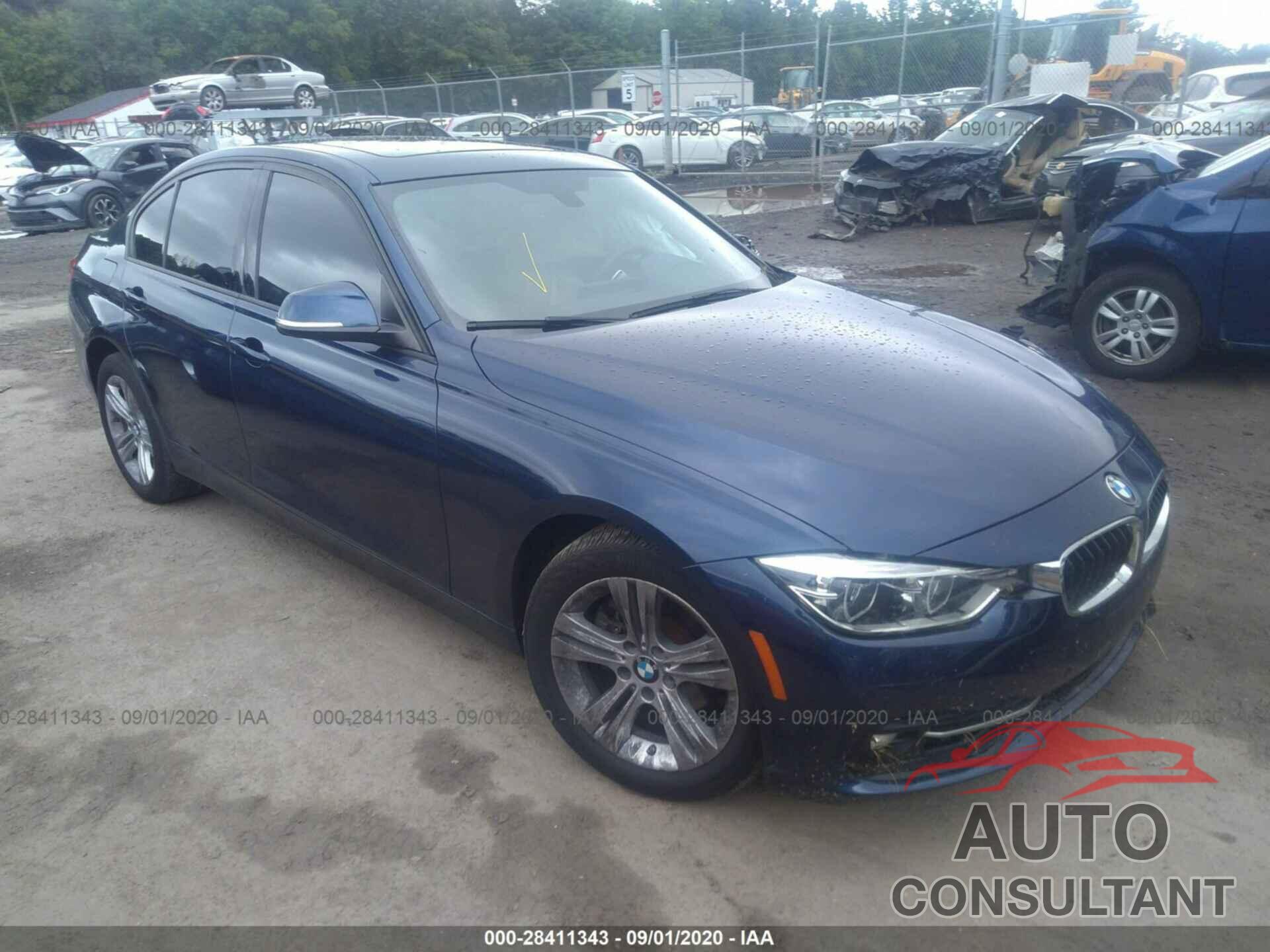 BMW 3 SERIES 2016 - WBA8E3G55GNT79854
