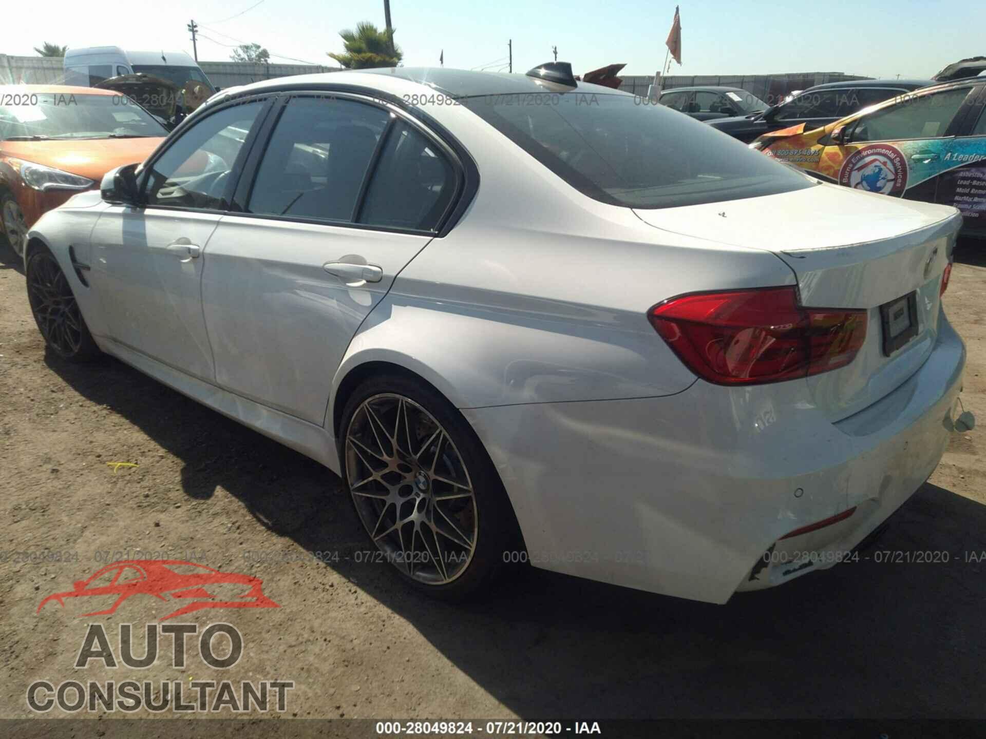 BMW M3 2016 - WBS8M9C50G5E68614