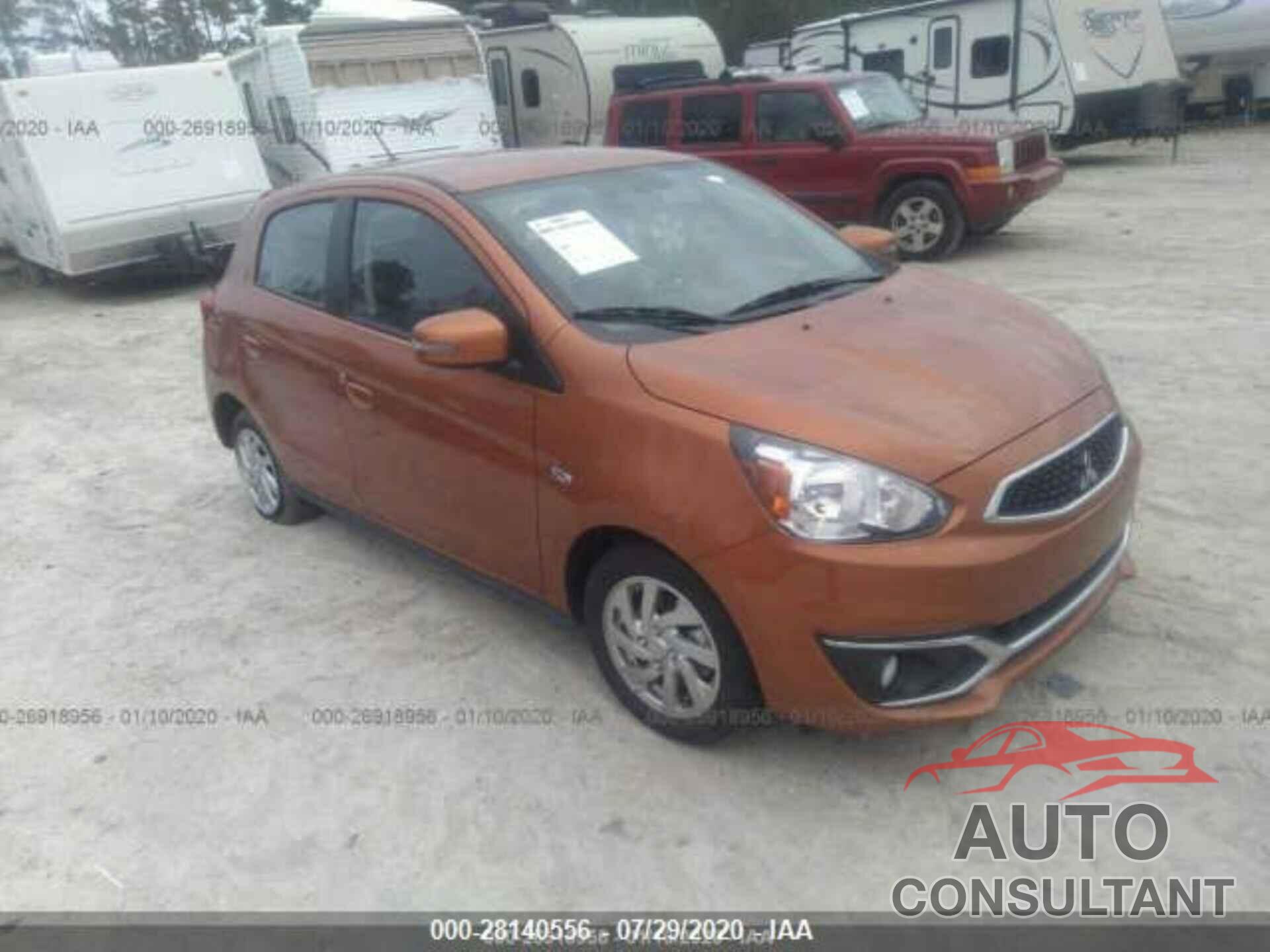 MITSUBISHI MIRAGE 2019 - ML32A4HJ3KH013407