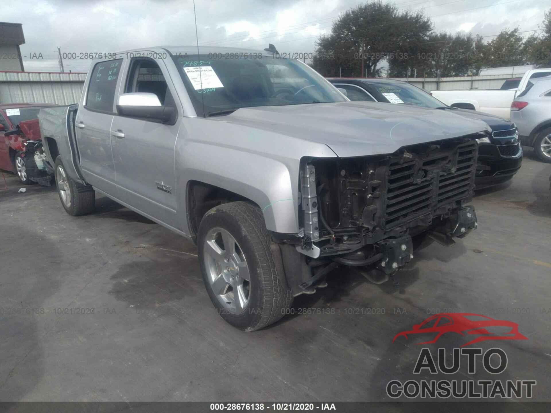 CHEVROLET SILVERADO 1500 2018 - 3GCPCREC0JG543505