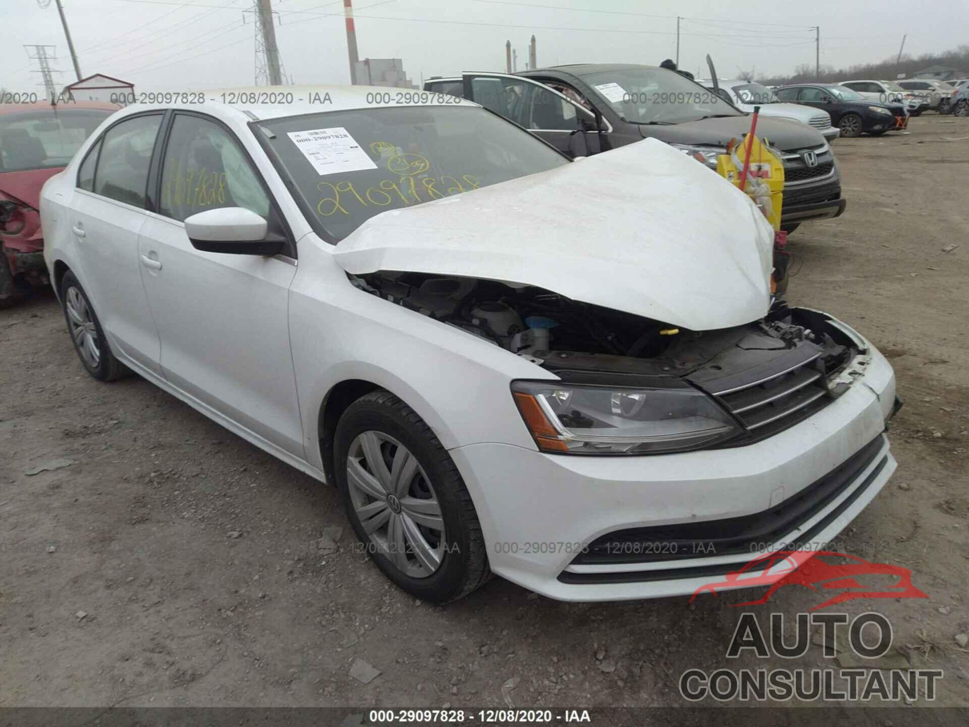 VOLKSWAGEN JETTA 2017 - 3VW2B7AJ8HM413907