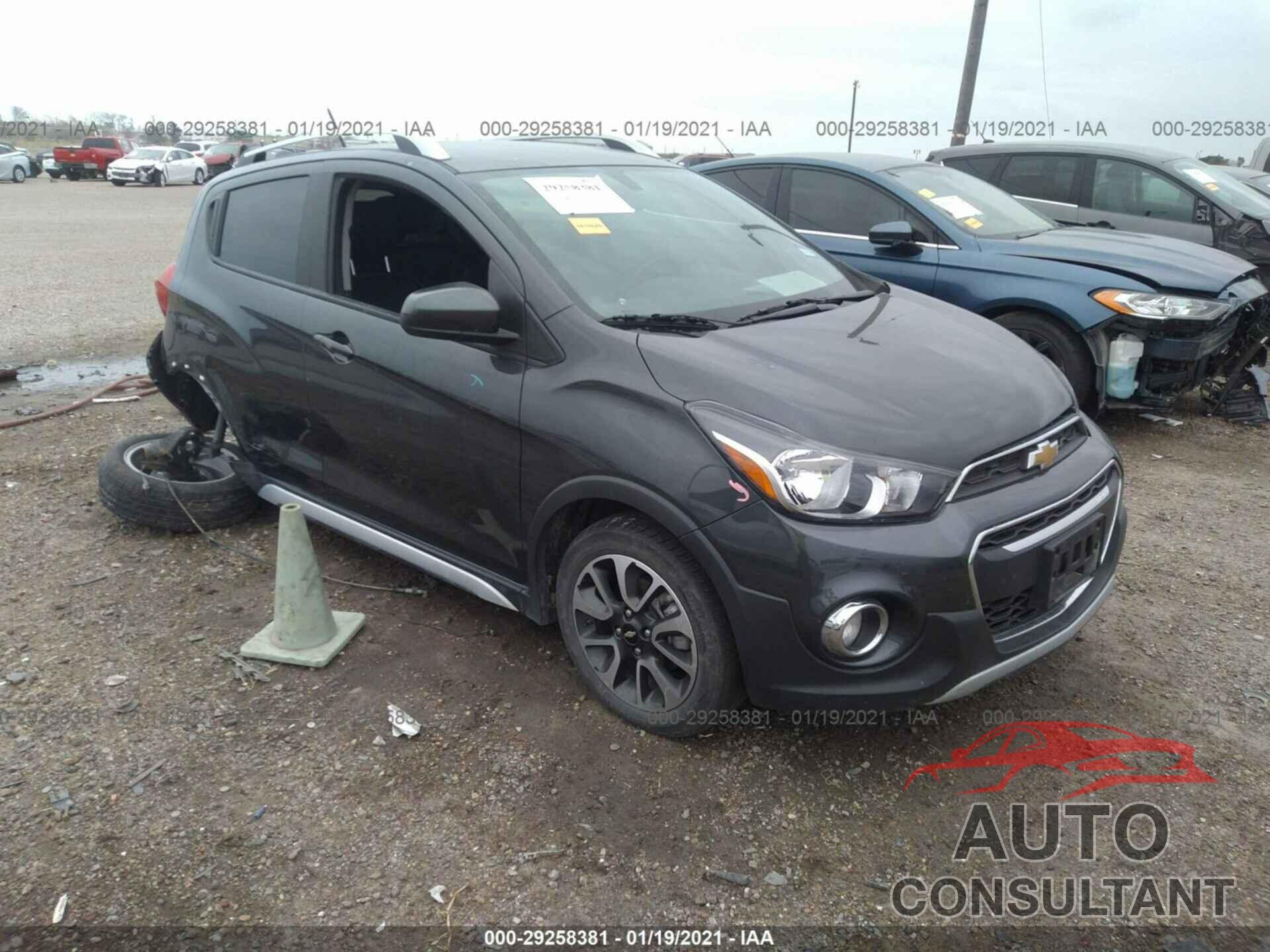 CHEVROLET SPARK 2020 - KL8CH6SA3LC412200
