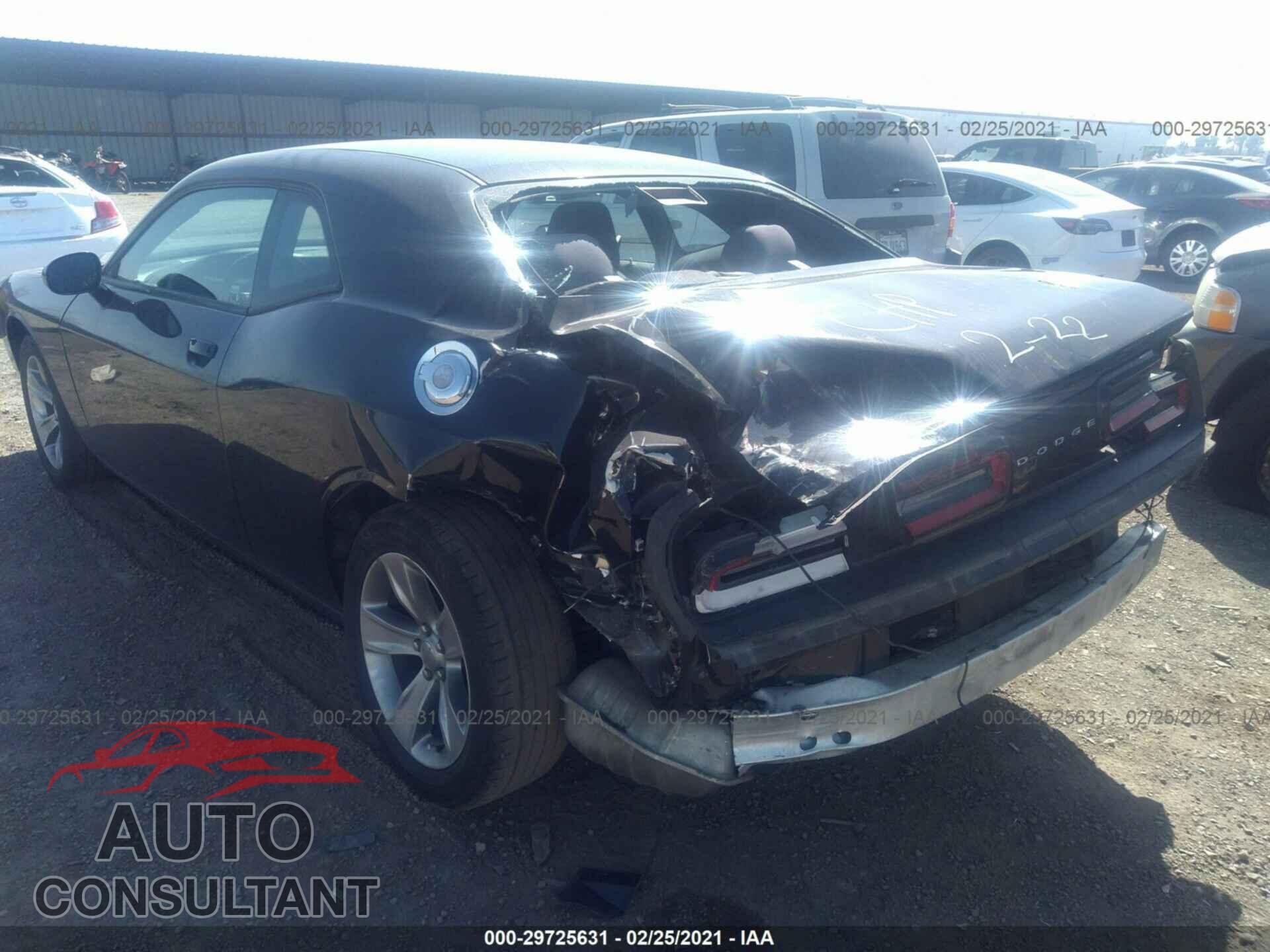 DODGE CHALLENGER 2016 - 2C3CDZAGXGH353518
